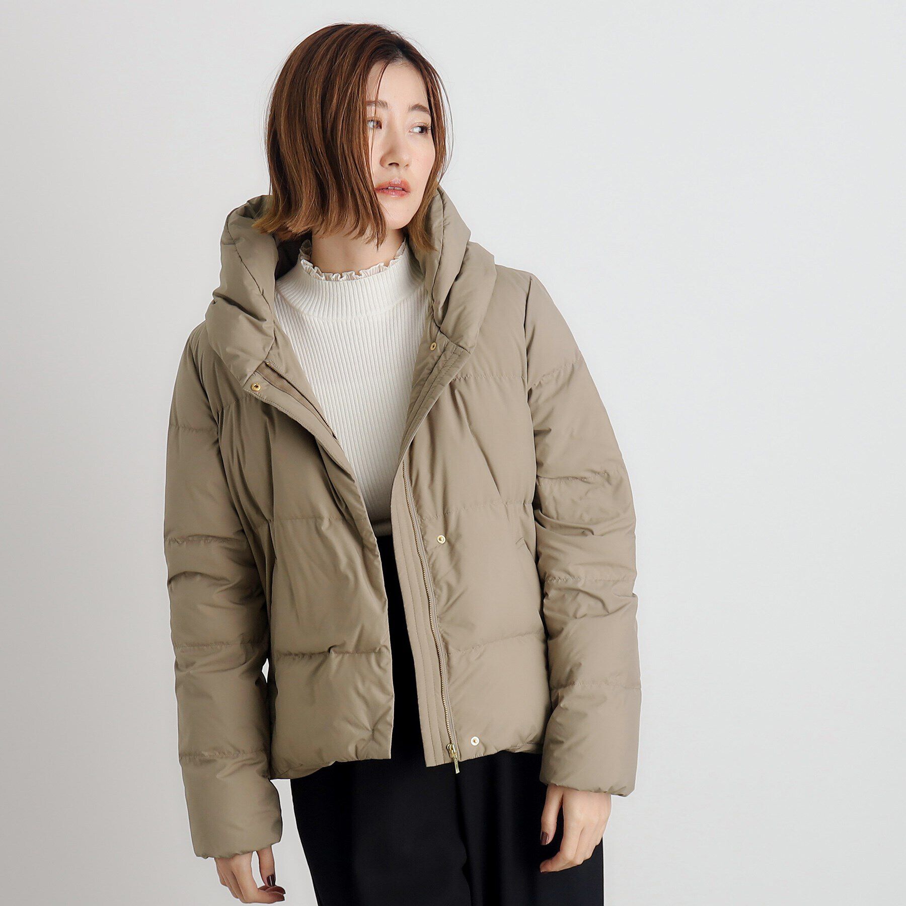 grove「【雑誌掲載】800FP多機能つつまれショートダウン」|ダウン|