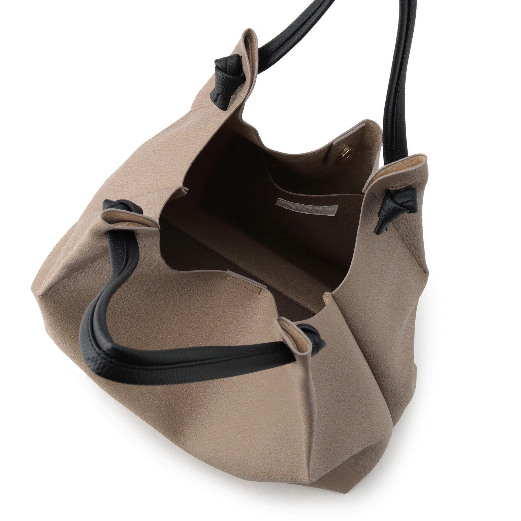 grove「タックハンドルトート」|トートバッグ|