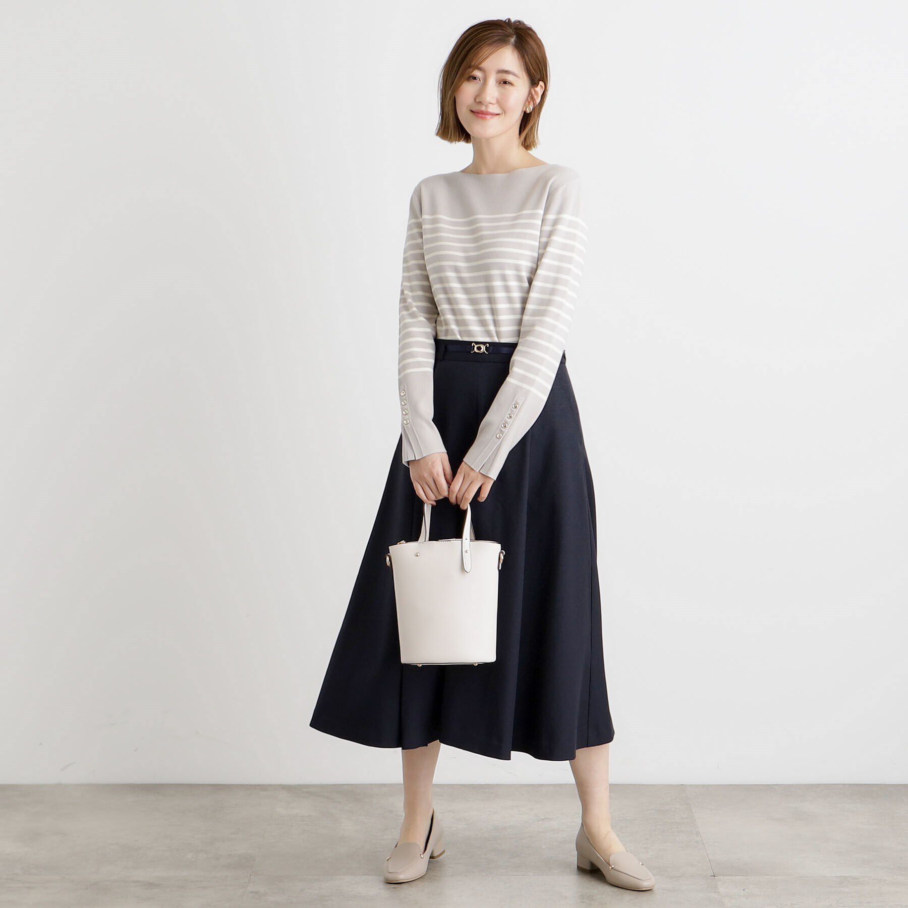 grove「アシメハンドルバケツ2WAYトート【入卒対応可】」|ショルダー・メッセンジャー|