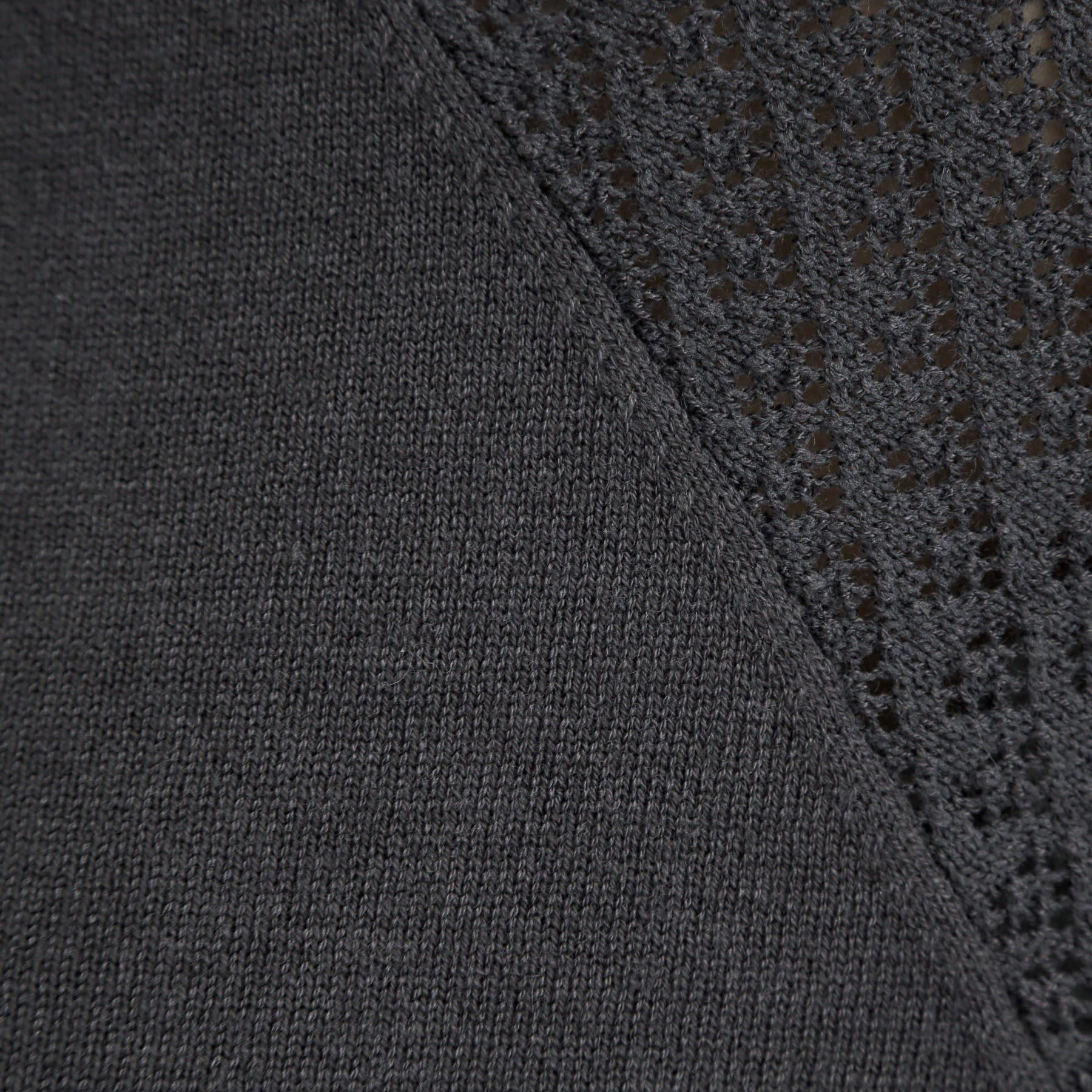 grove「袖レース編みラグランスリーブニット」|ニット・セーター|