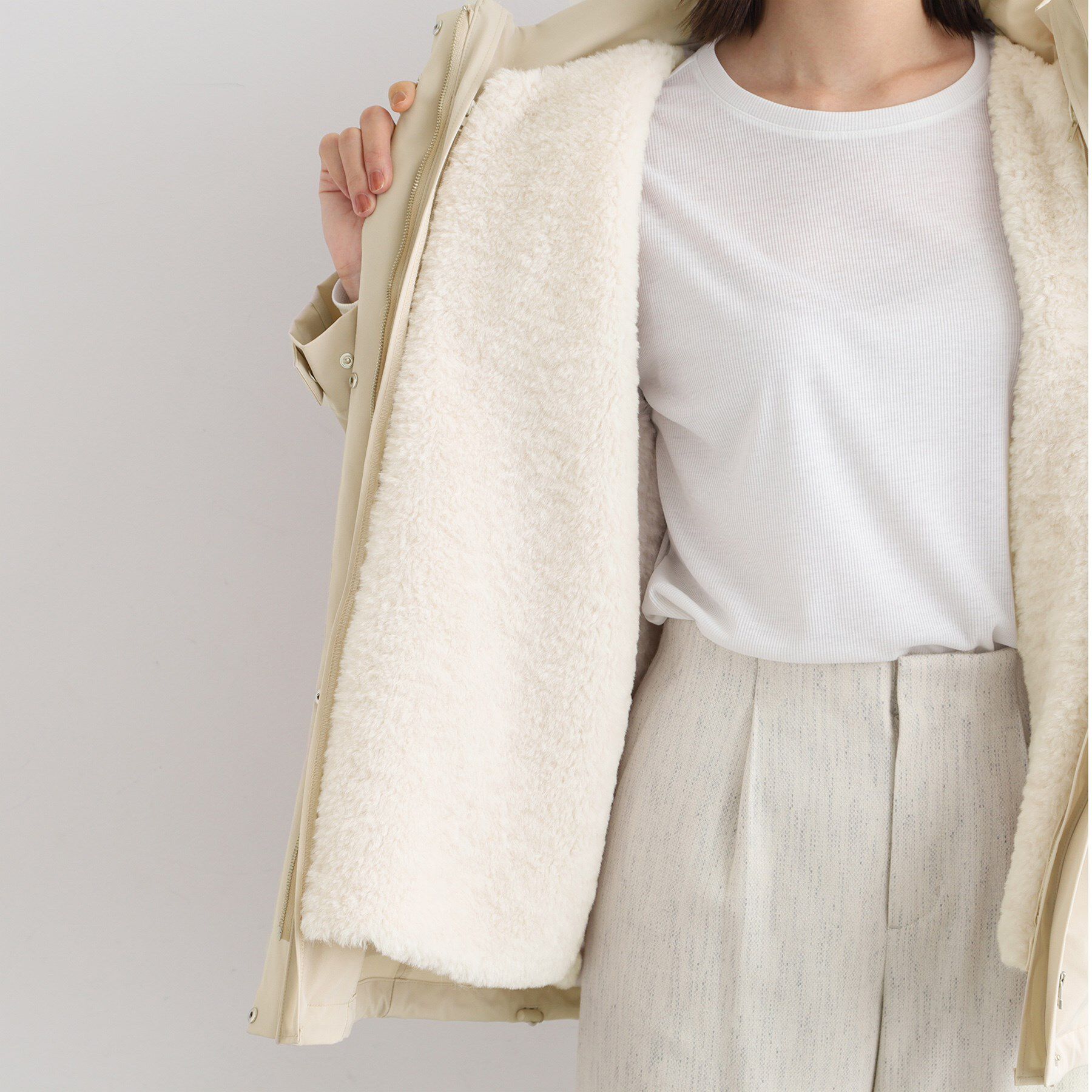 INDIVI「【ファーライナー付き/マルチWAY】マウンテンパーカ」|その他|