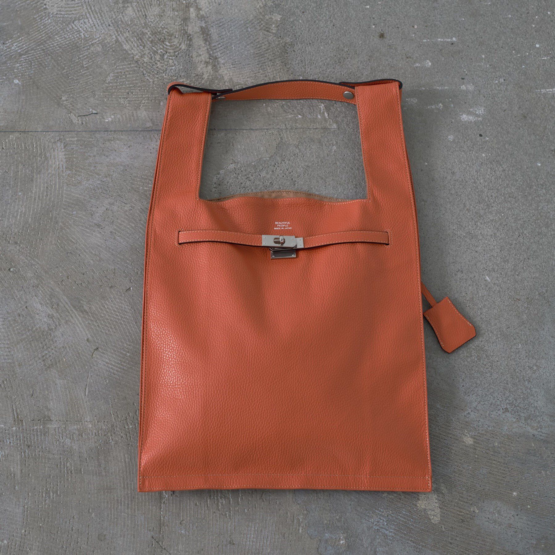 GALLEST「【beautiful people】xlarge market bag」|トートバッグ|オレンジ(067)