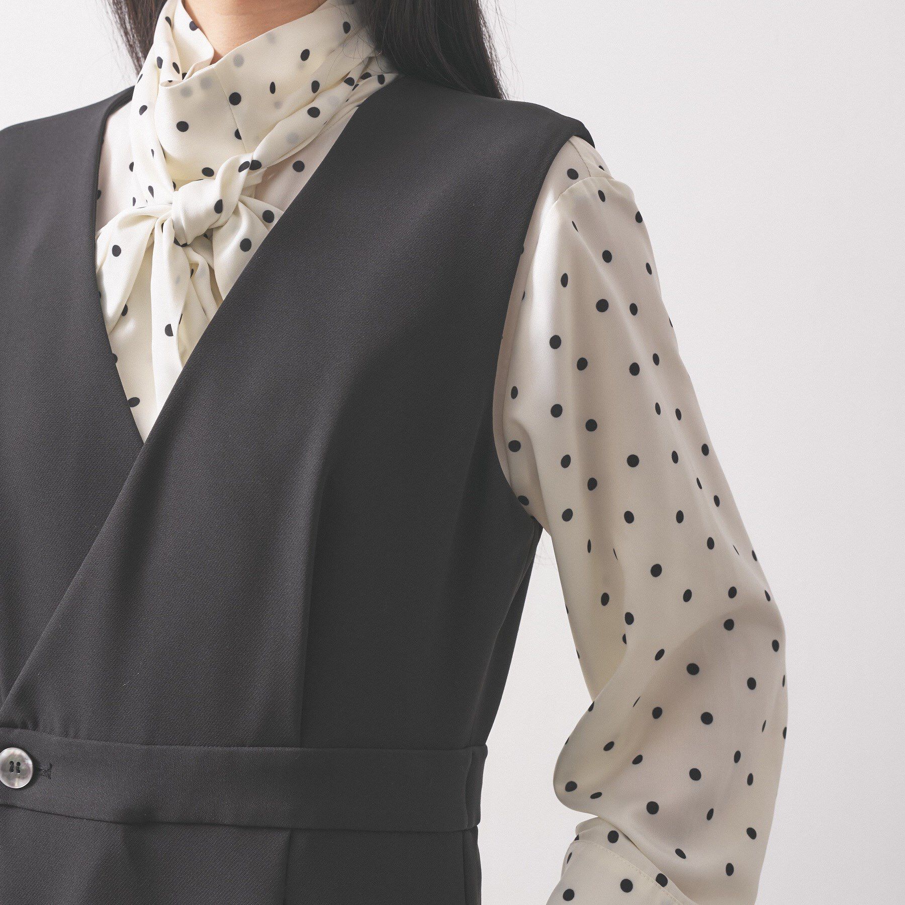 GALLEST「【オケージョン／セットアップ対応】ダブルクロスサロペット」|オールインワン|