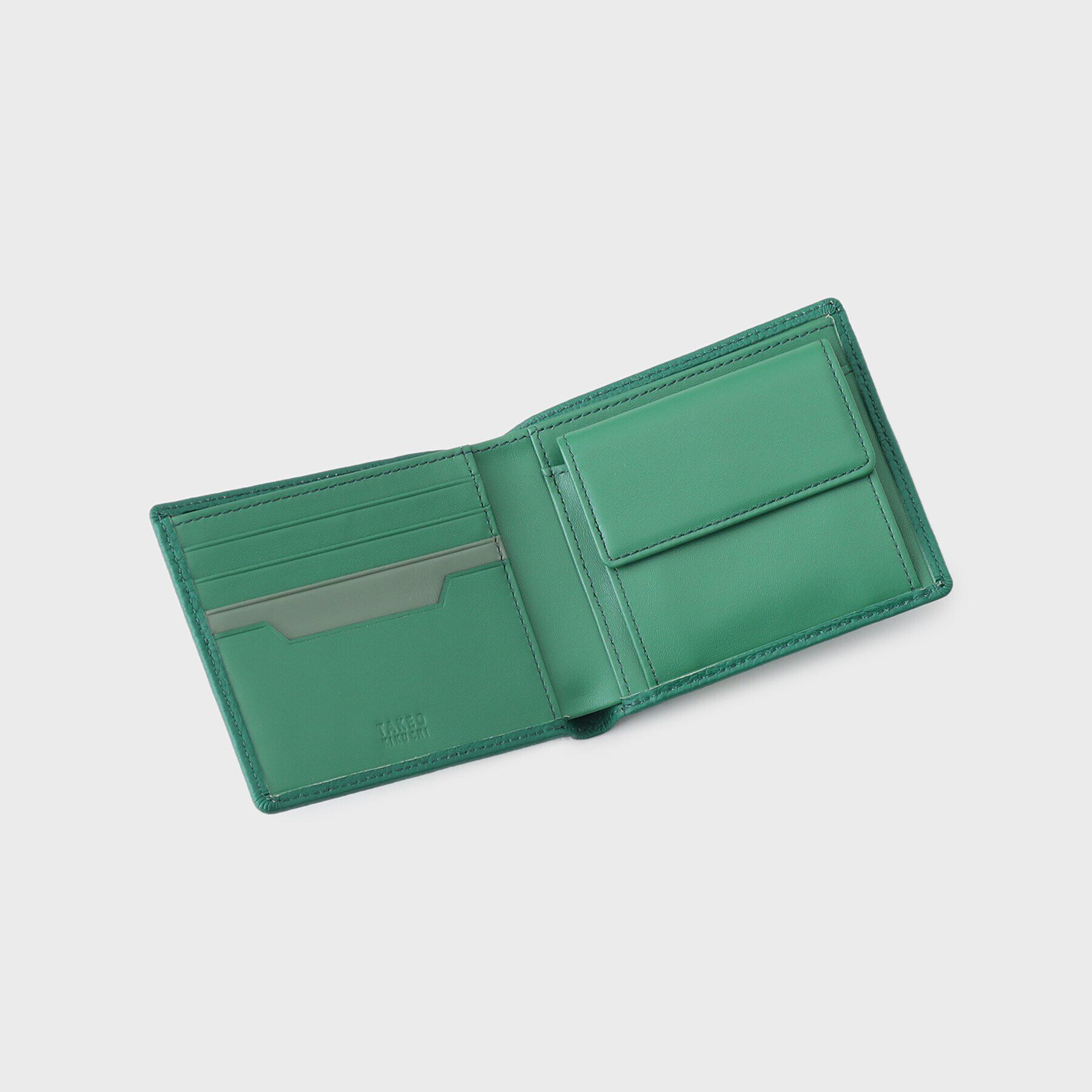 TAKEO KIKUCHI「ソフトシュリンクレザー 二つ折り財布」|財布|