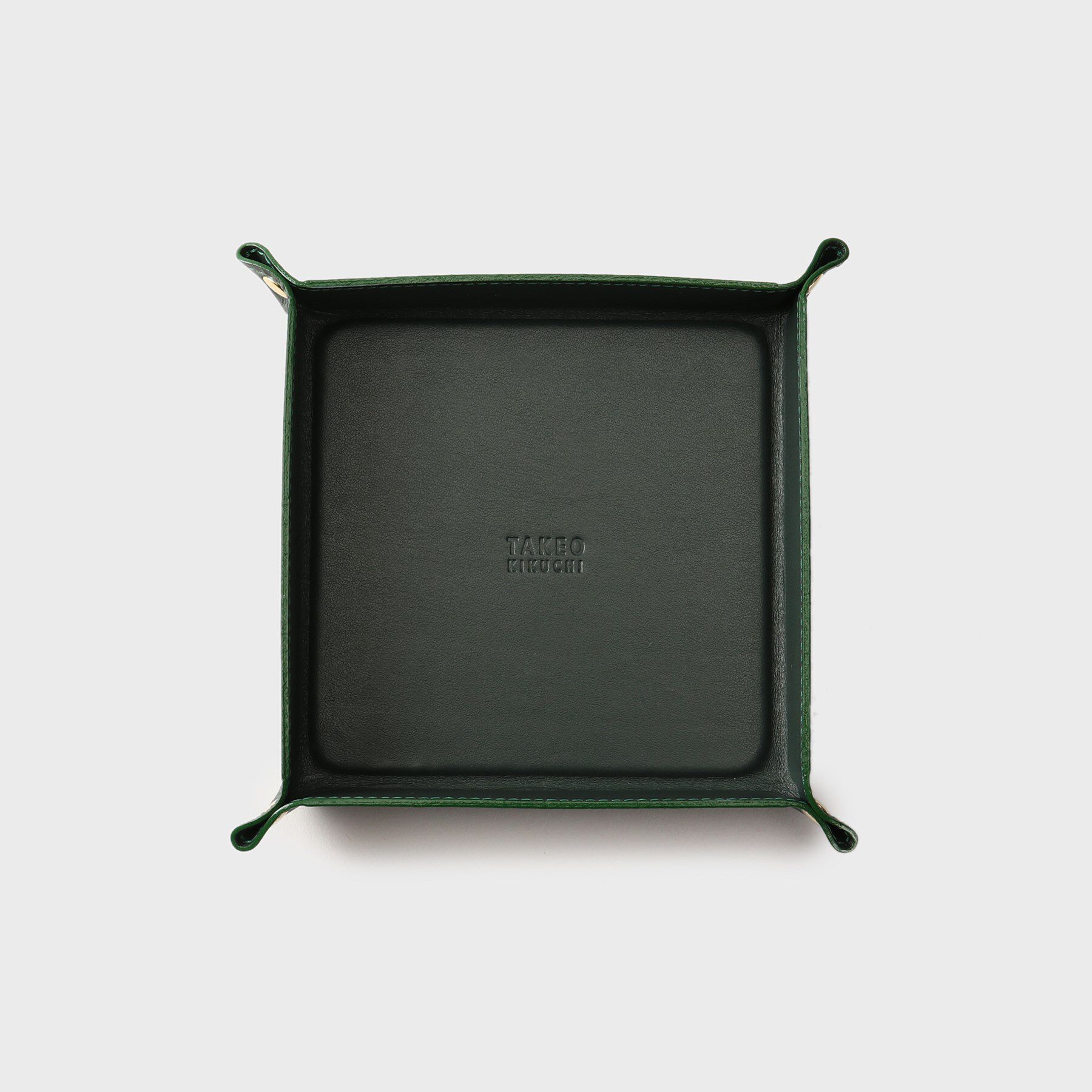 TAKEO KIKUCHI「【MADE IN JAPAN】レザートレー」|その他|グリーン(022)
