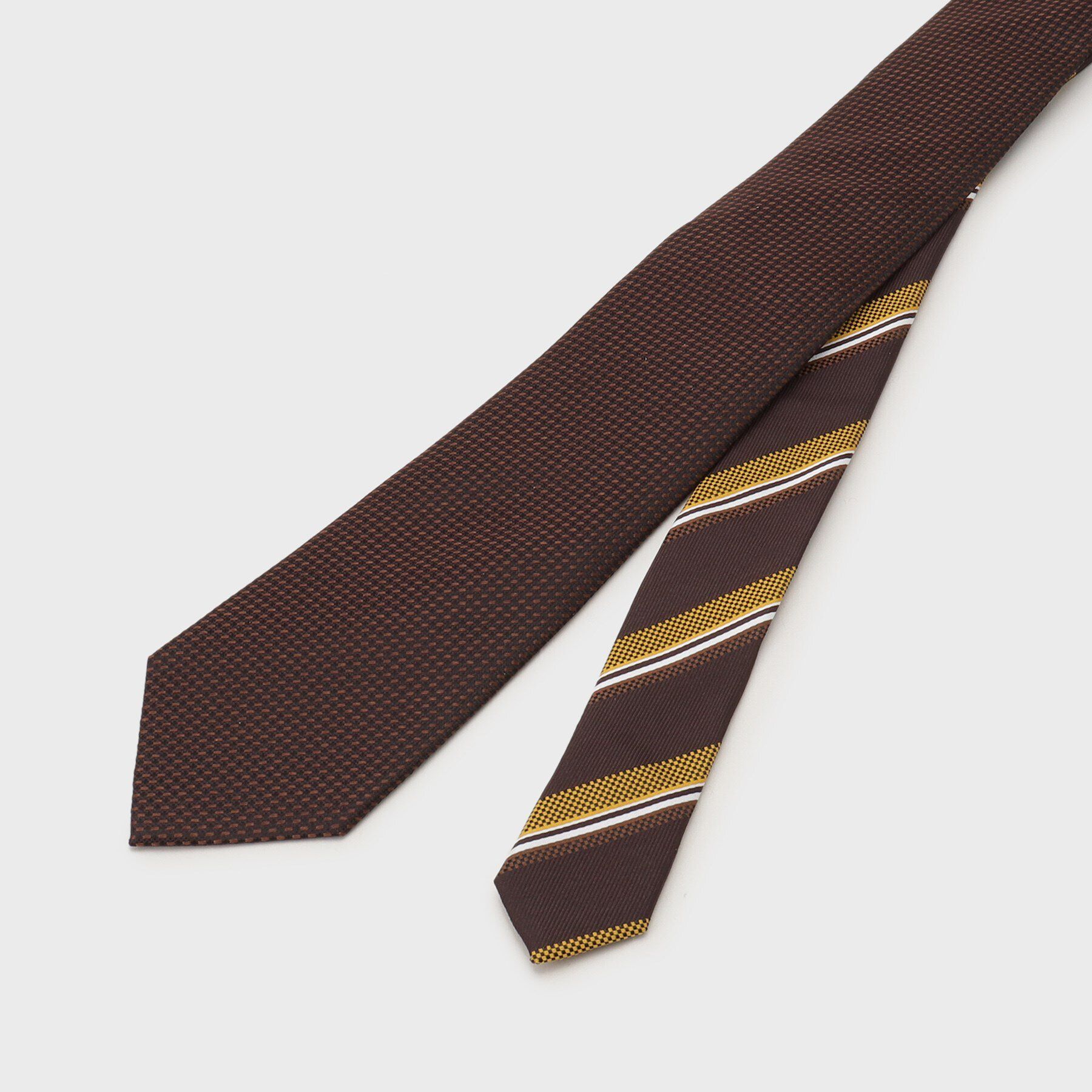 TAKEO KIKUCHI「ムジネクタイ&タイバー カラーBOXセット」|ネクタイ・蝶ネクタイ|