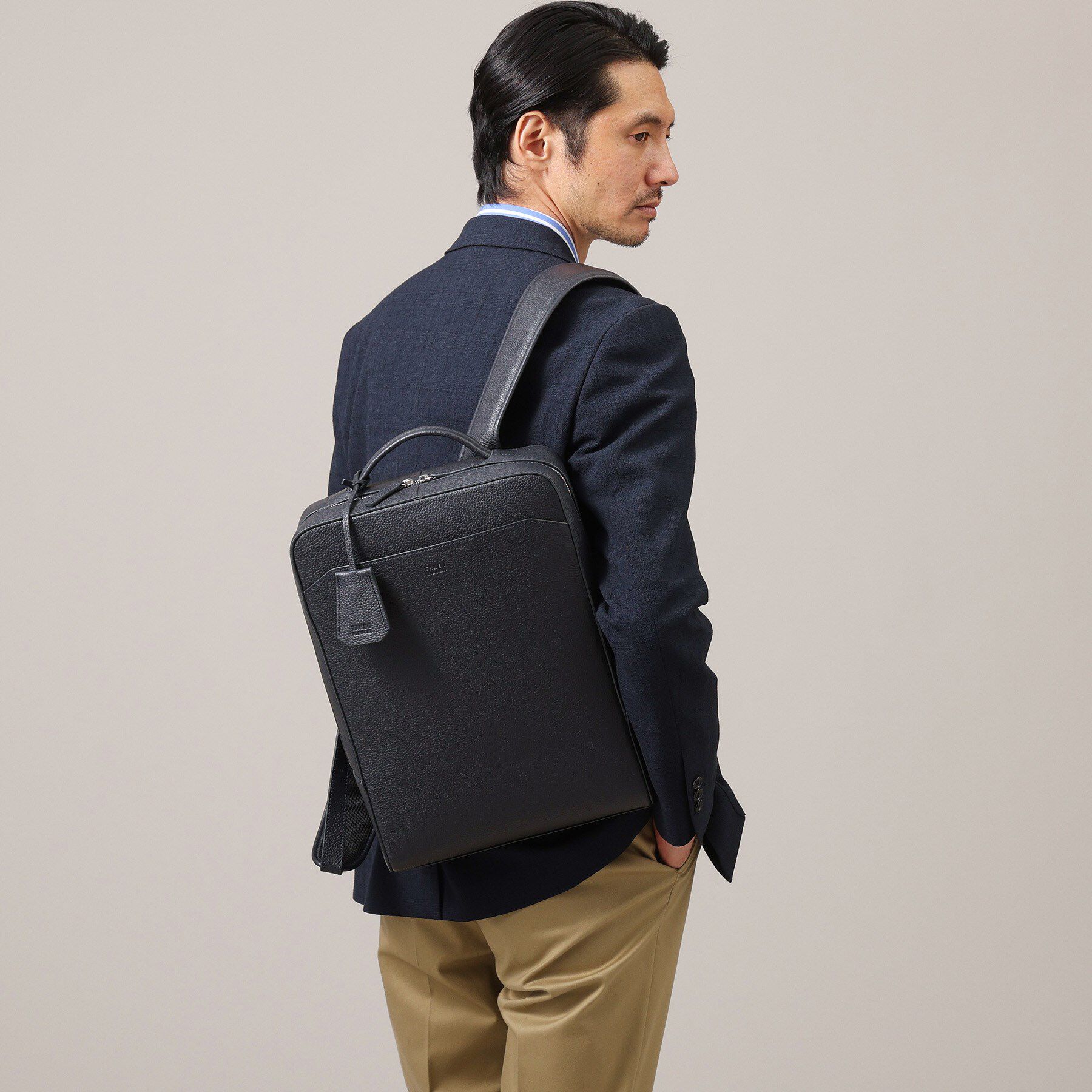 TAKEO KIKUCHI「フルベジタブルレザー バックパック」|リュック|