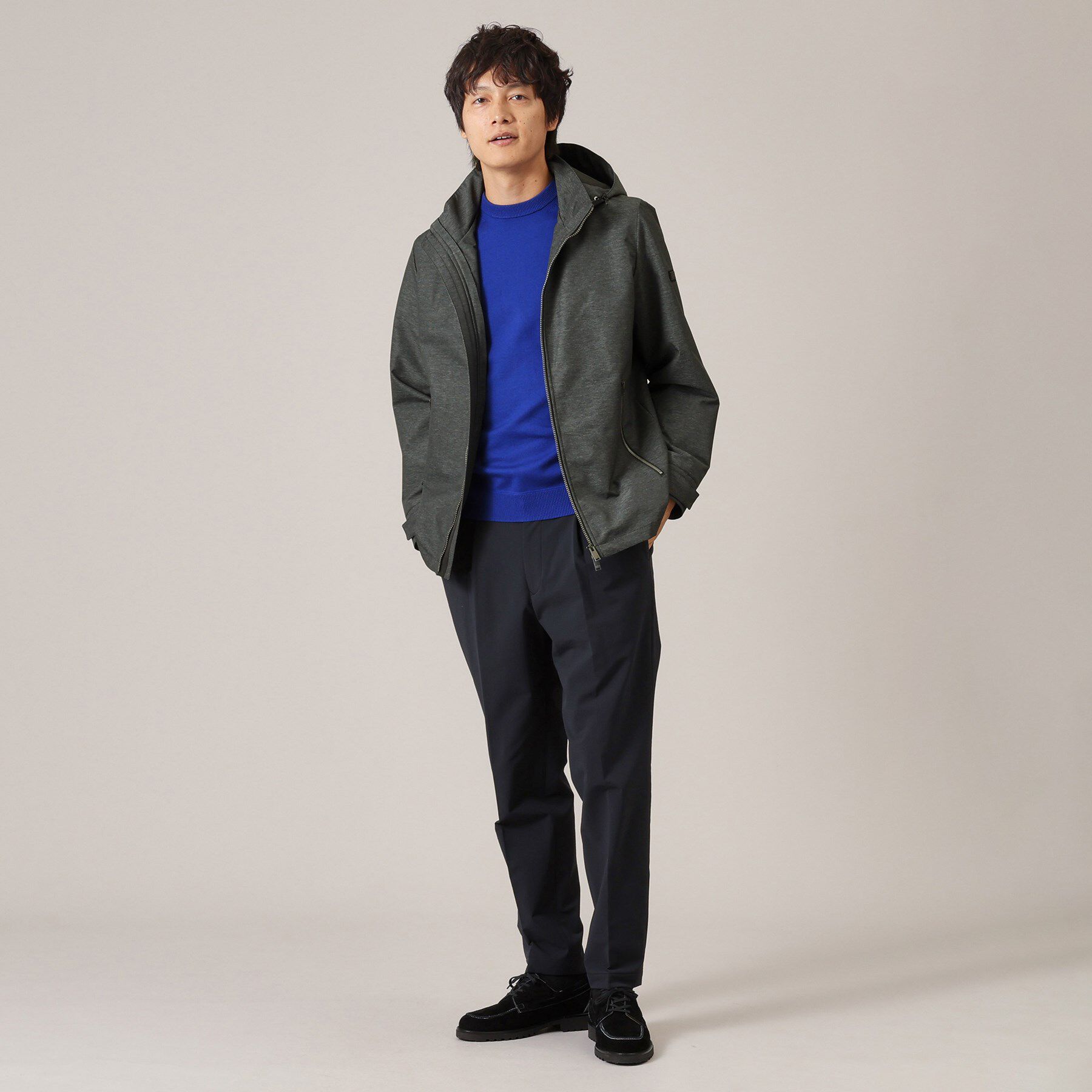 TAKEO KIKUCHI「【軽量アウター】エレクティブ シェル ブルゾン」|ブルゾン・スタジャン|