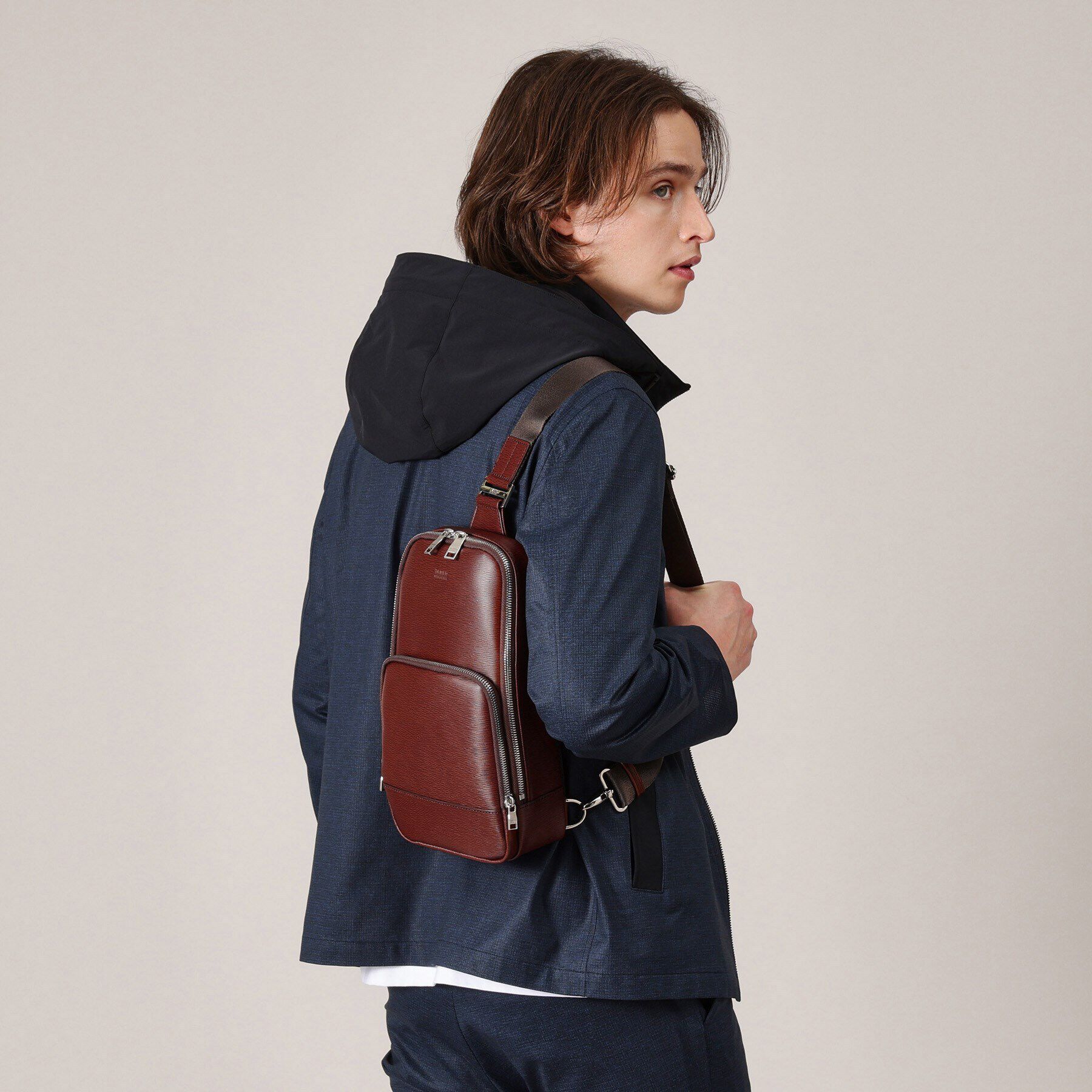 TAKEO KIKUCHI「水シボレザーワンショルダーバッグ」|ショルダー・メッセンジャー|