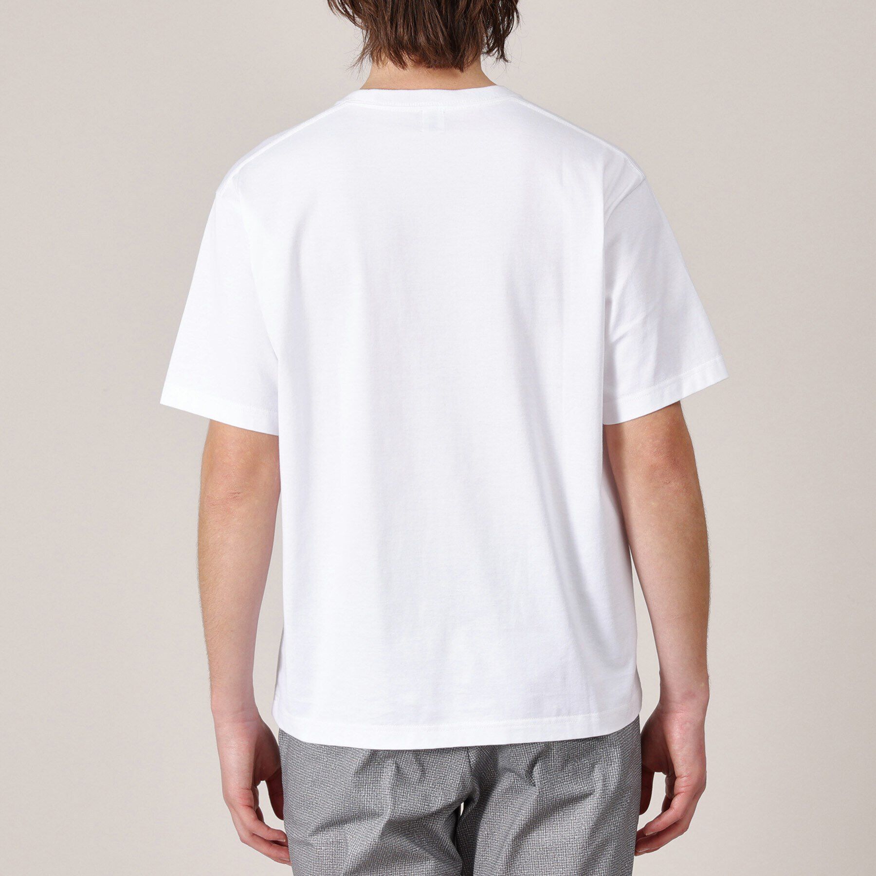 TAKEO KIKUCHI「【Made in JAPAN】パズル柄 半袖ポンチ Tシャツ」|Tシャツ・カットソー|