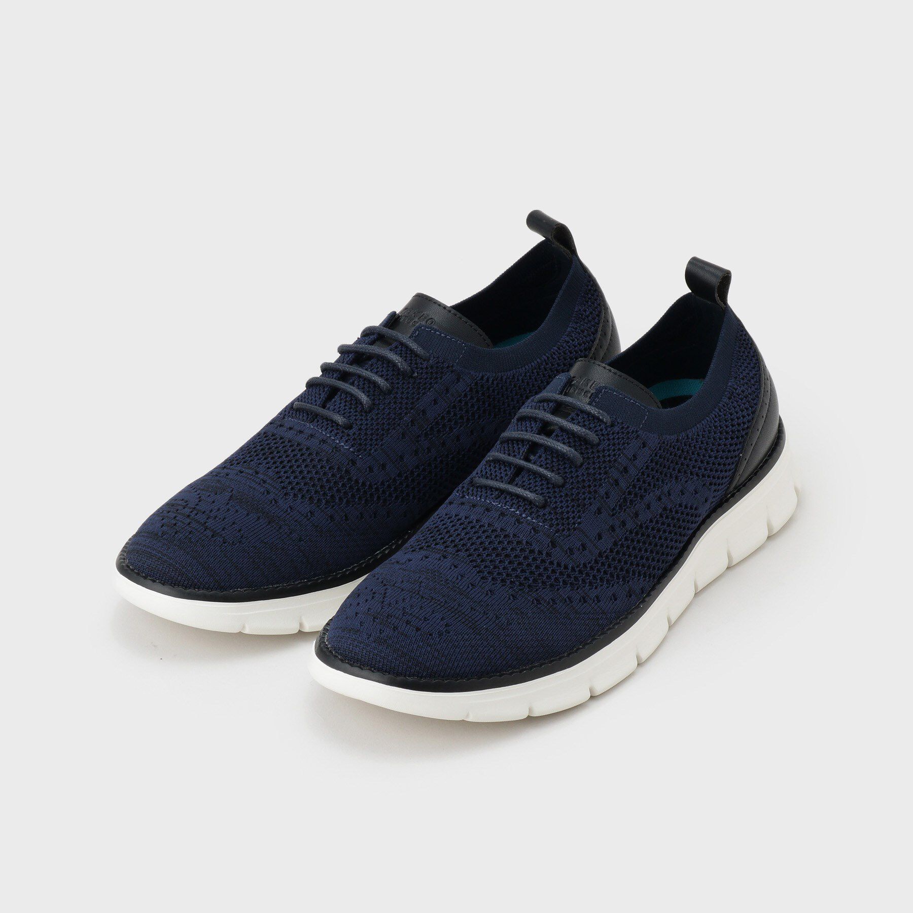 TAKEO KIKUCHI「ニットアッパーシューズ」|ビジネス・ドレスシューズ|ネイビー(094)