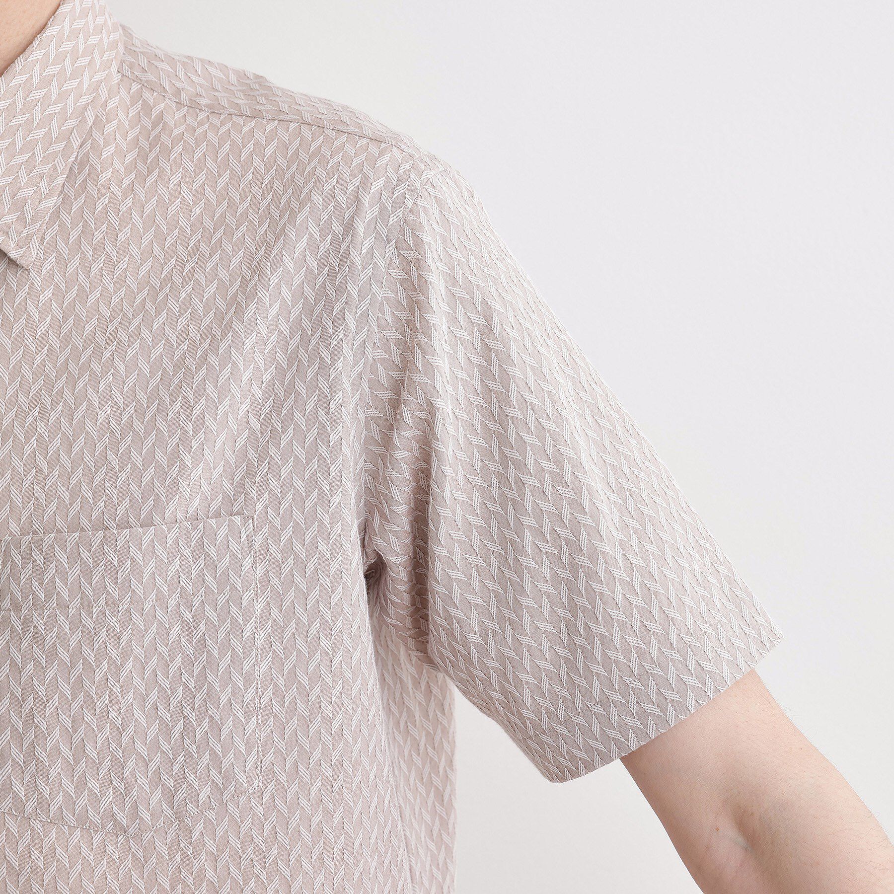 TAKEO KIKUCHI「【播州織り】ドビーストレッチシャツ」|シャツ・ブラウス|