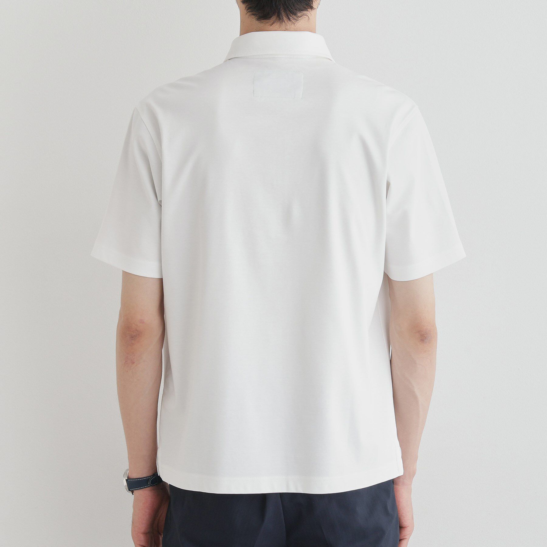 TAKEO KIKUCHI「【LIMITED】アイスクリアコットンポンチポロシャツ」|ポロシャツ|