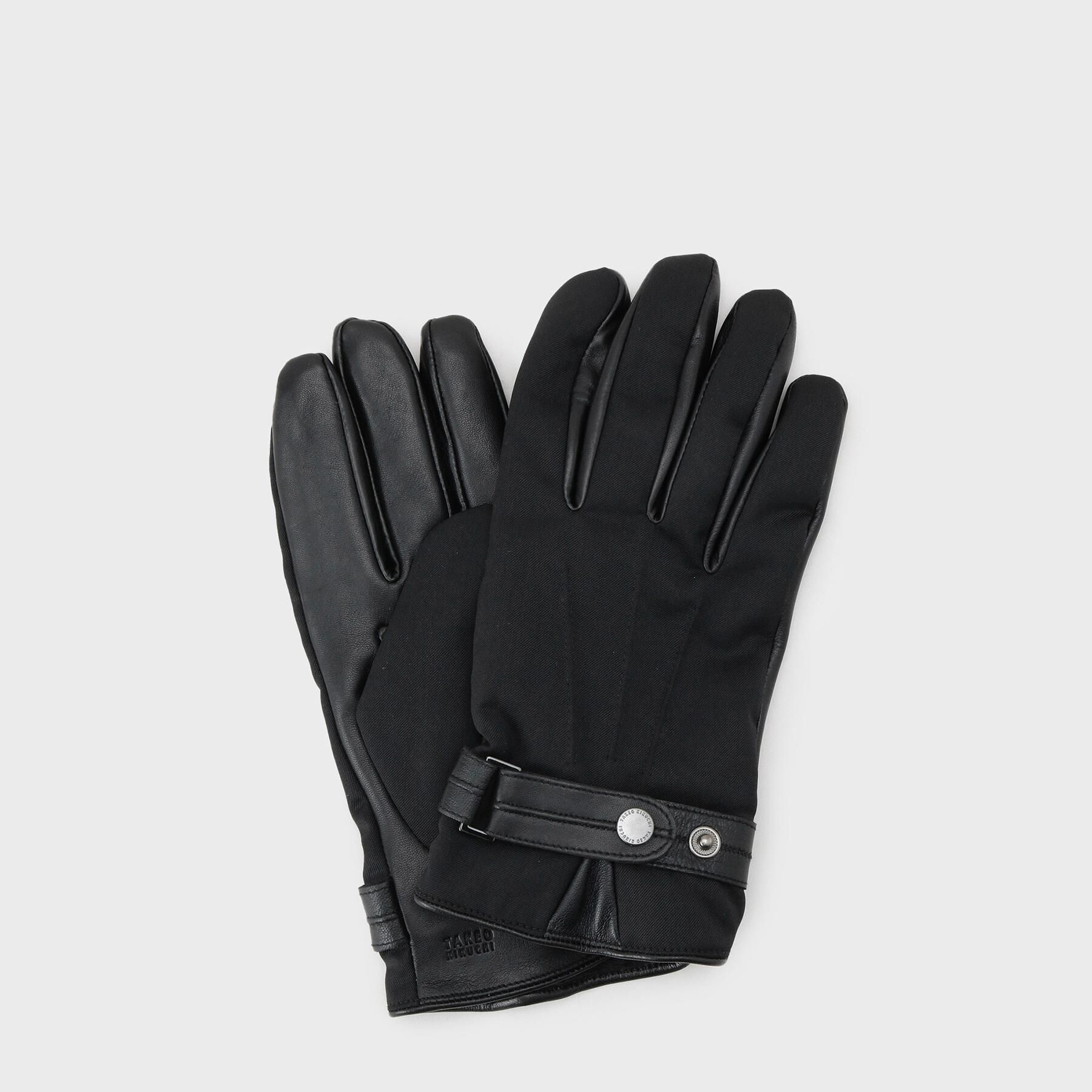 TAKEO KIKUCHI「【スマホ対応】アーバンエレガンス グローブ」|手袋|ブラック(019)