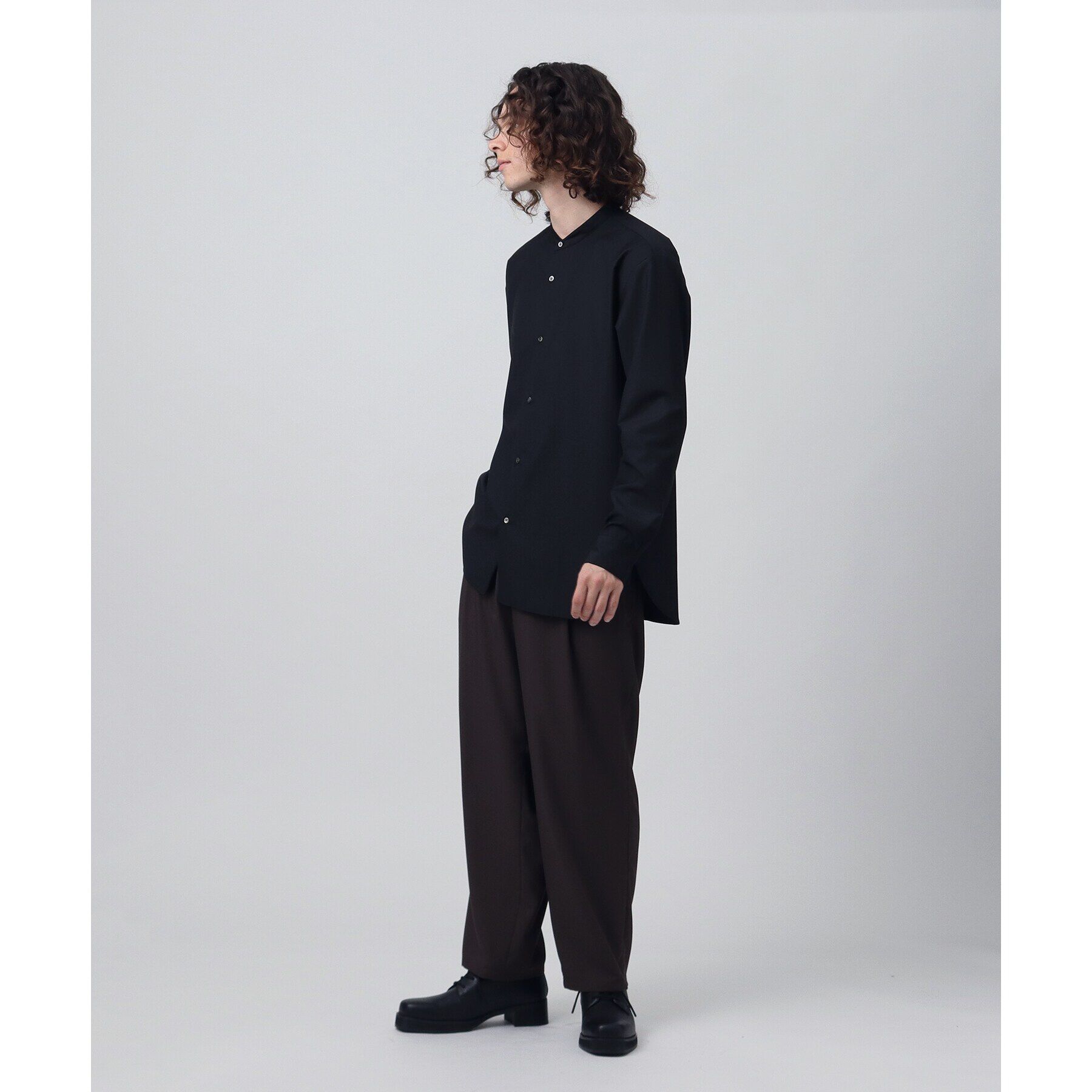 tk.TAKEO KIKUCHI「TRバンドカラーシャツ」|シャツ・ブラウス|