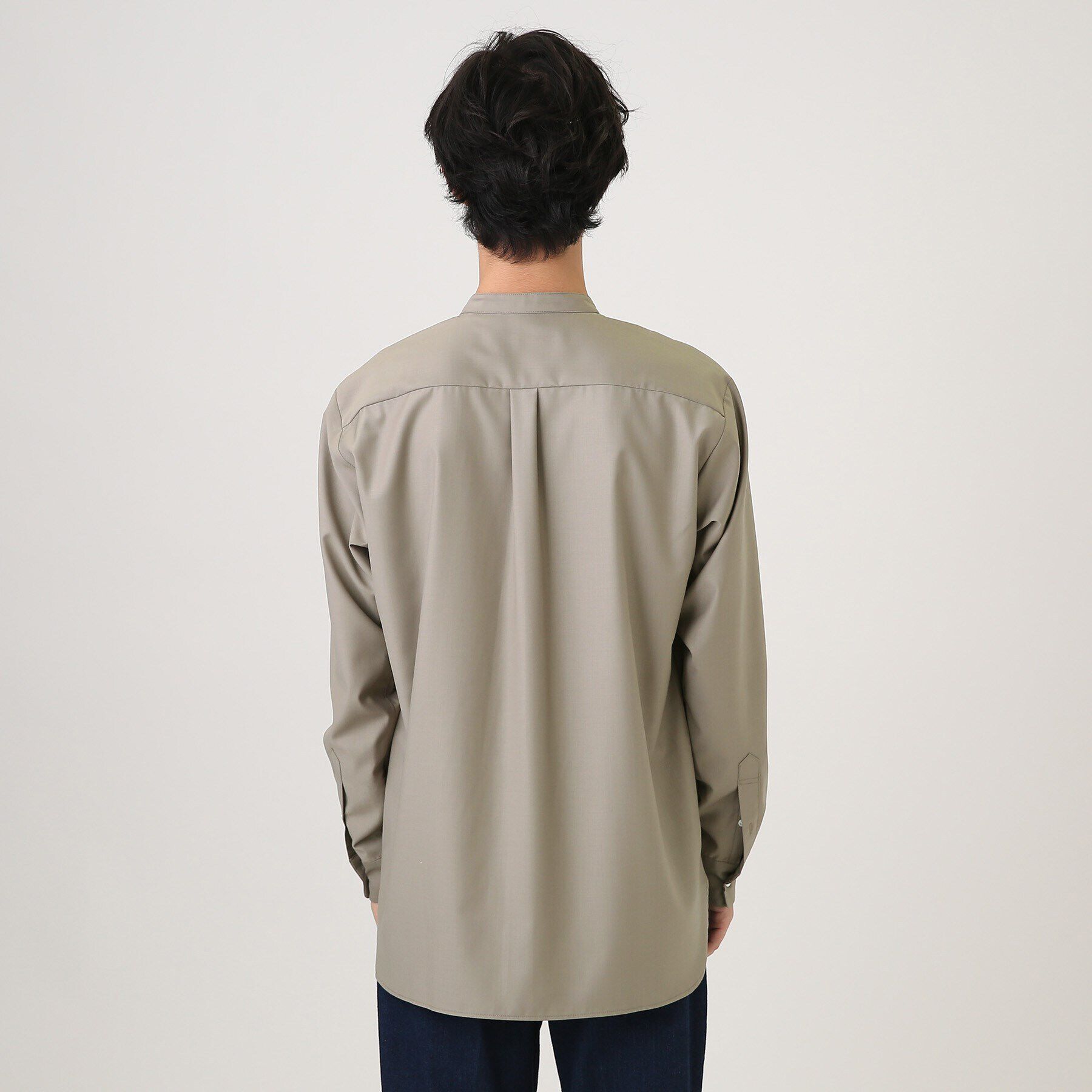 tk.TAKEO KIKUCHI「TRバンドカラーシャツ」|シャツ・ブラウス|