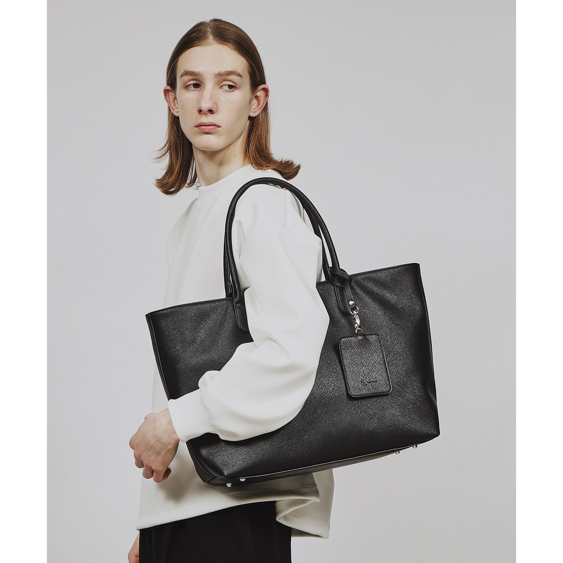 tk.TAKEO KIKUCHI「レザー調トートバッグ」|トートバッグ|