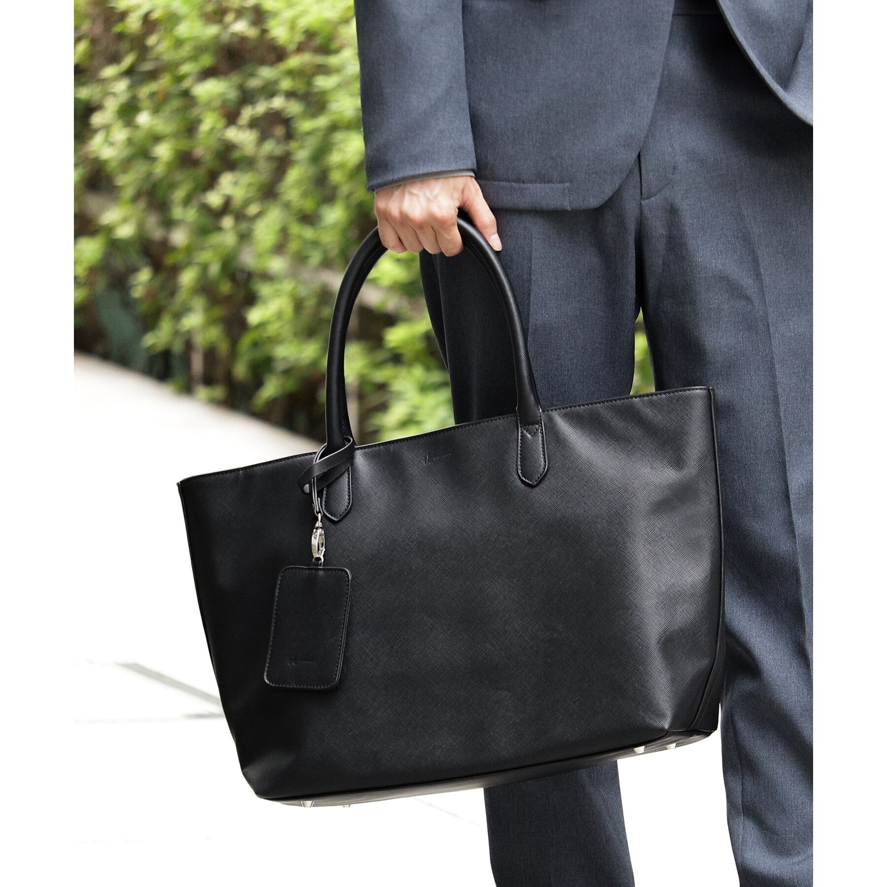 tk.TAKEO KIKUCHI「レザー調トートバッグ」|トートバッグ|