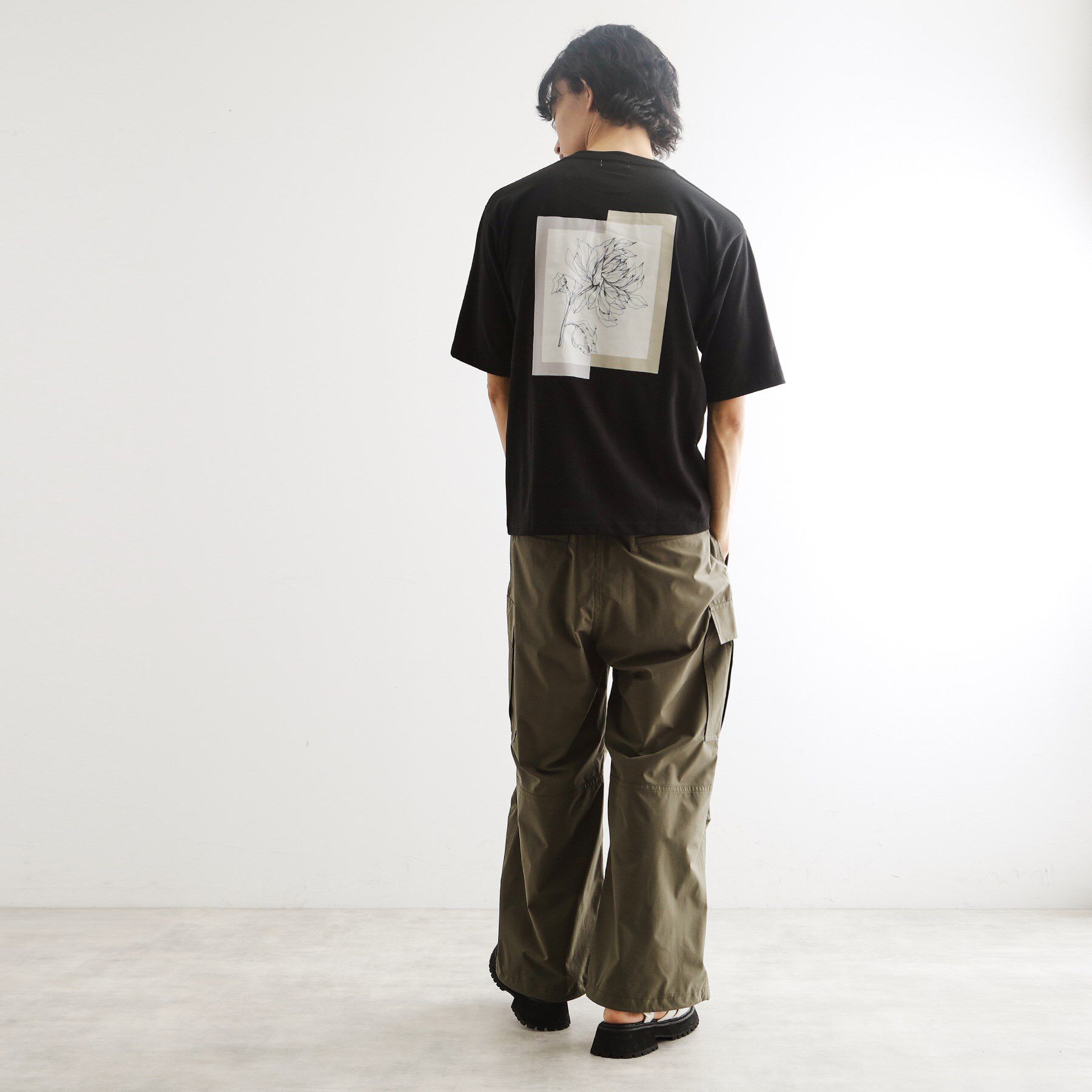 tk.TAKEO KIKUCHI「フレイムシフトフラワーカットソー」|Tシャツ・カットソー|
