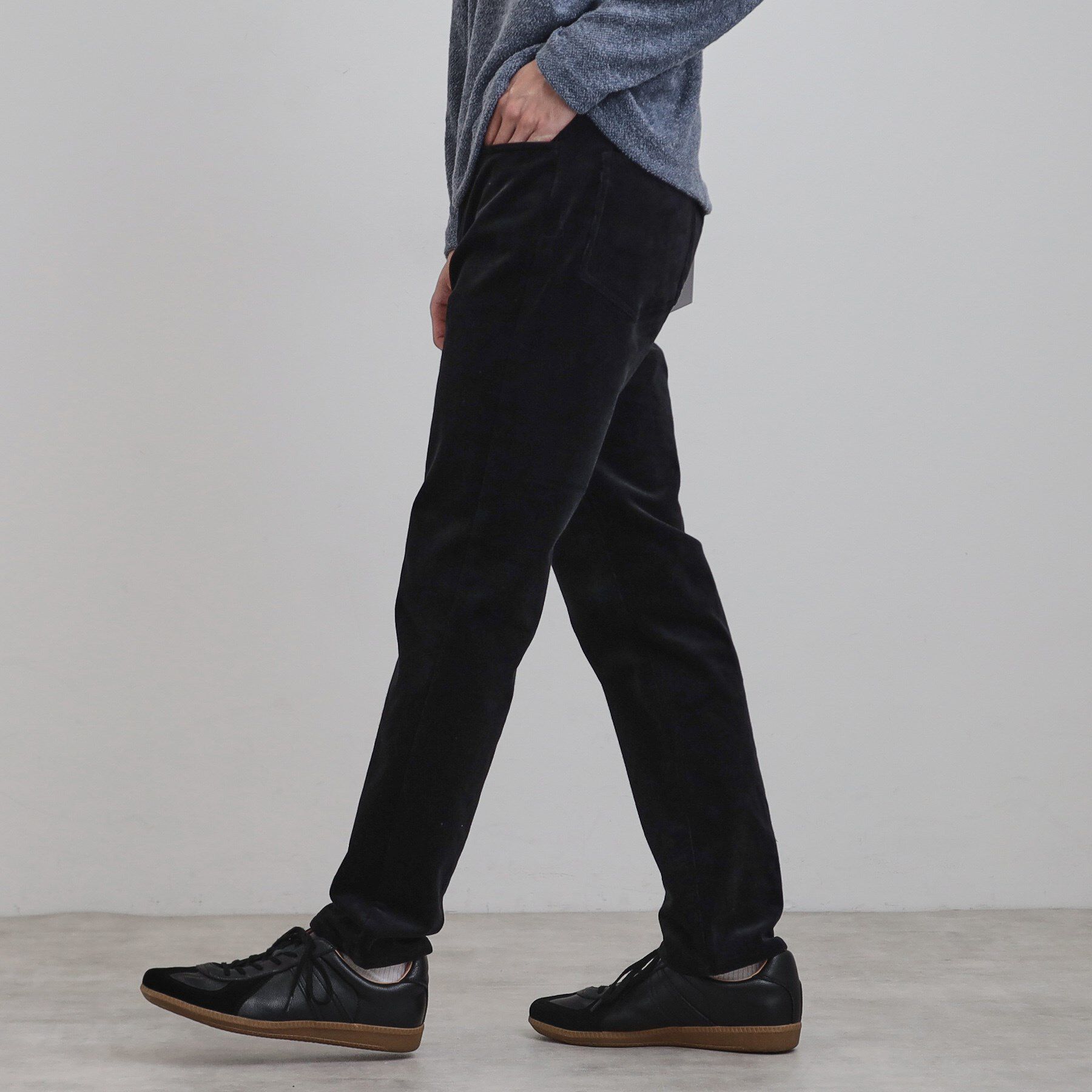 tk.TAKEO KIKUCHI「コーデュロイイージーパンツ」|その他|ブラック(019)