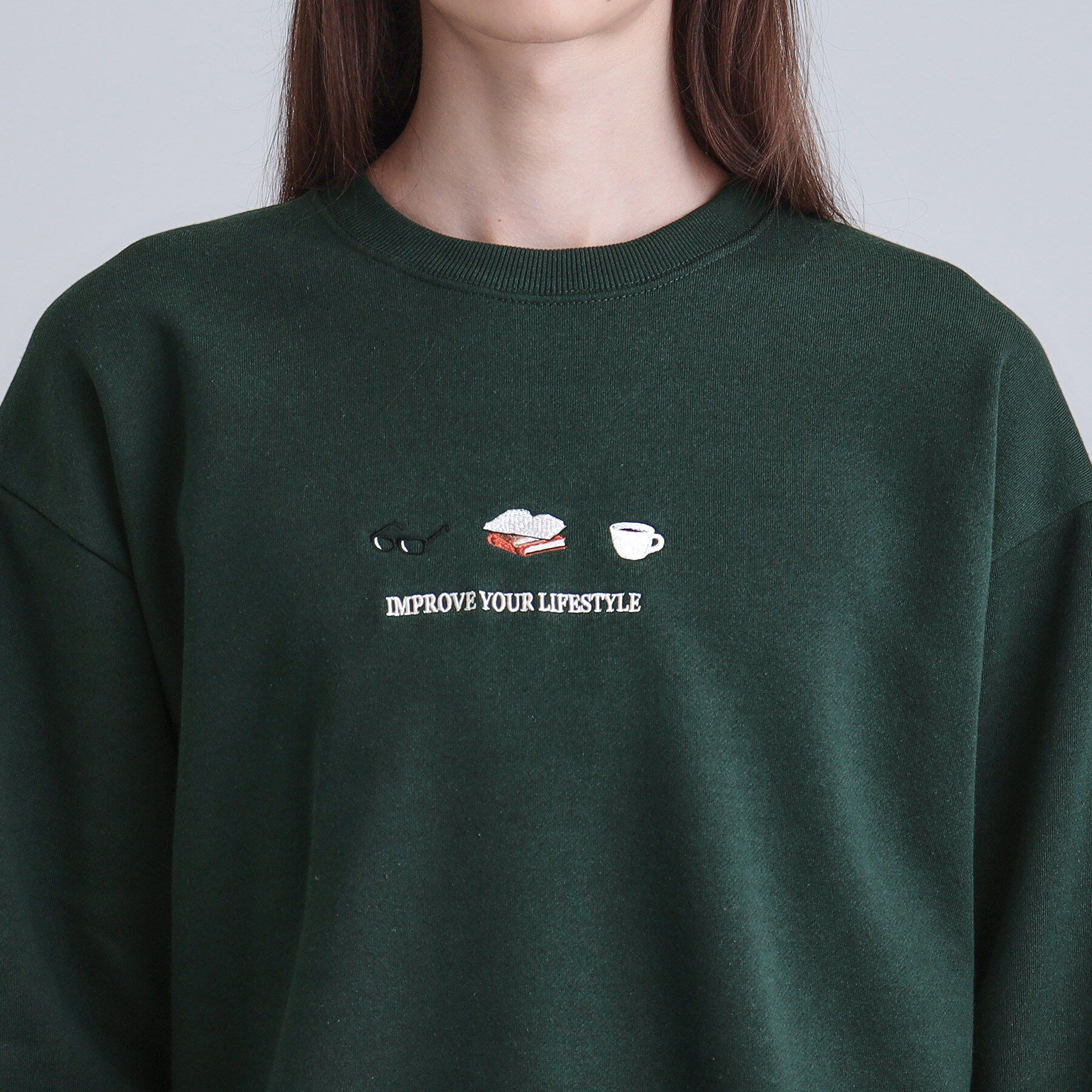 tk.TAKEO KIKUCHI「スリーアイテム刺繍スウェット」|パーカー|