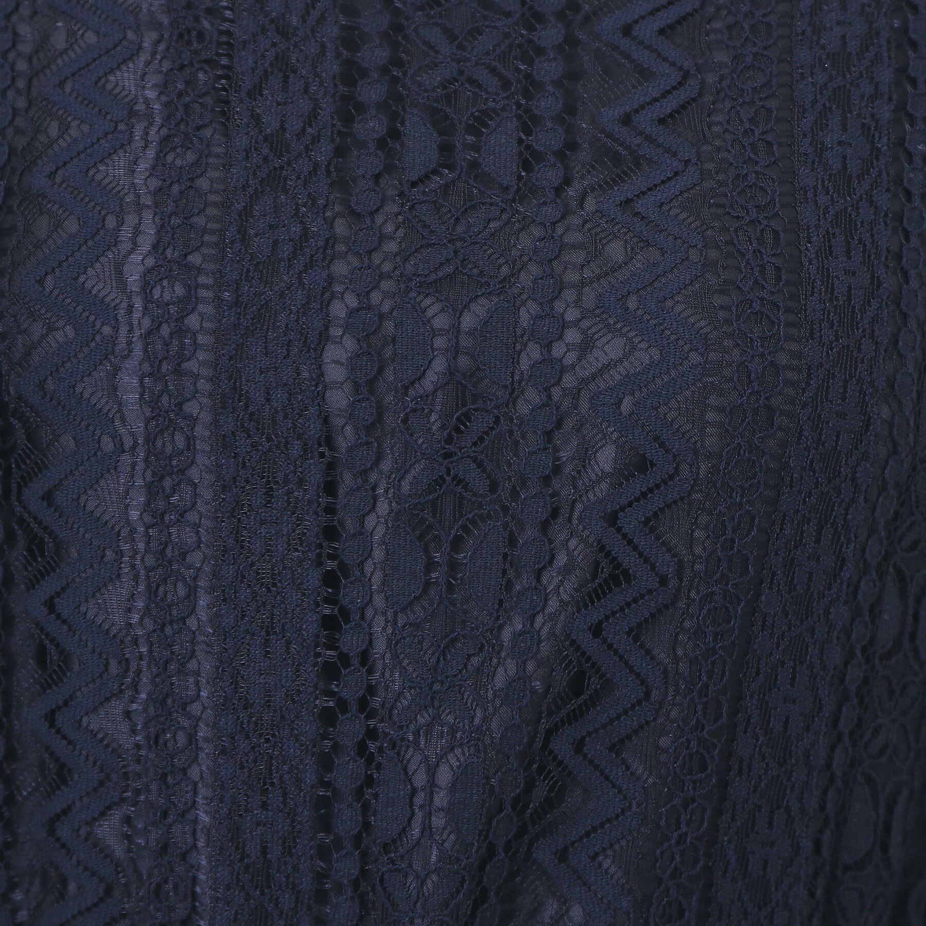 index「幾何ラインレースワンピース【洗濯機OK】」|ワンピース|