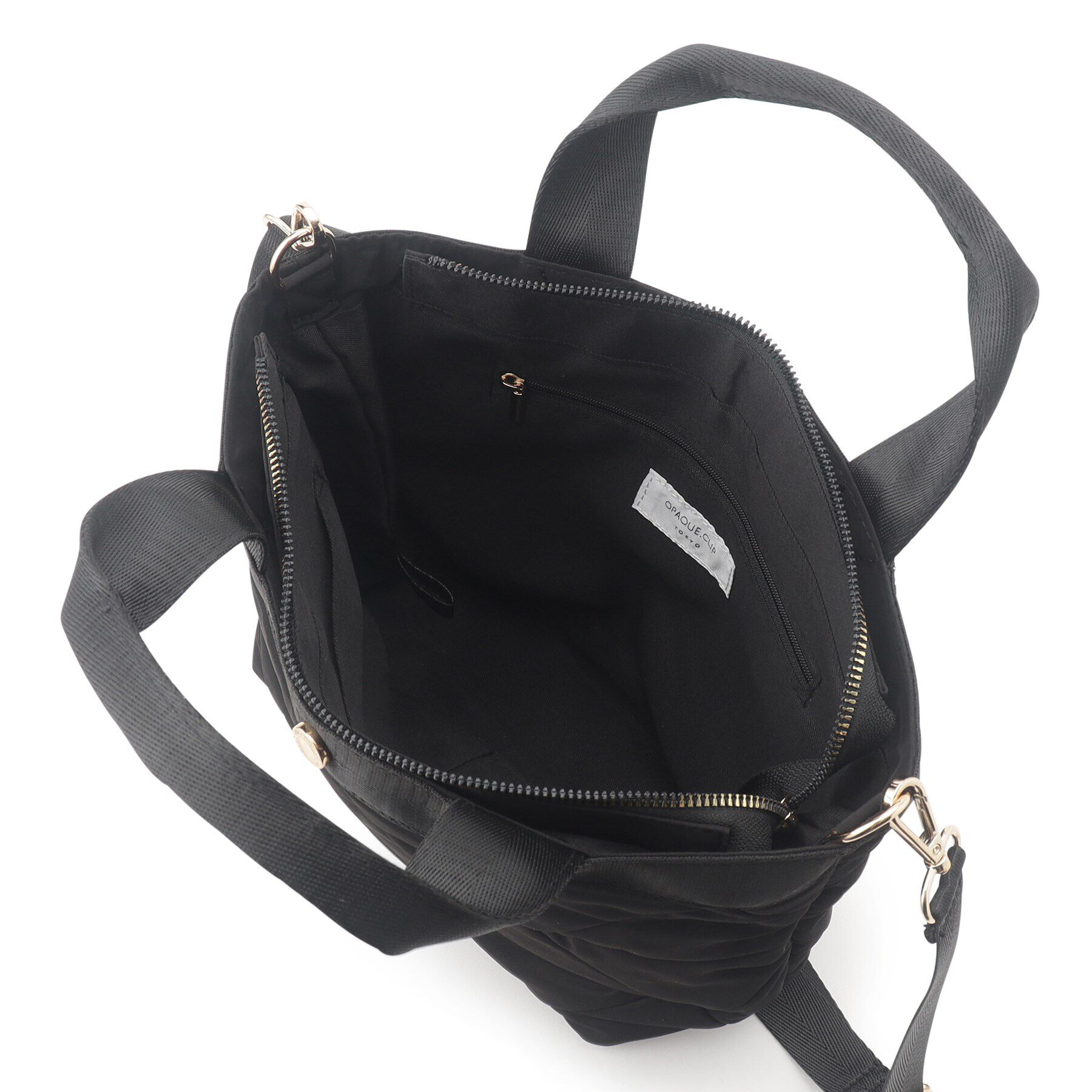 OPAQUE.CLIP「【2WAY】トライアングルミドルトートバッグ」|トートバッグ|