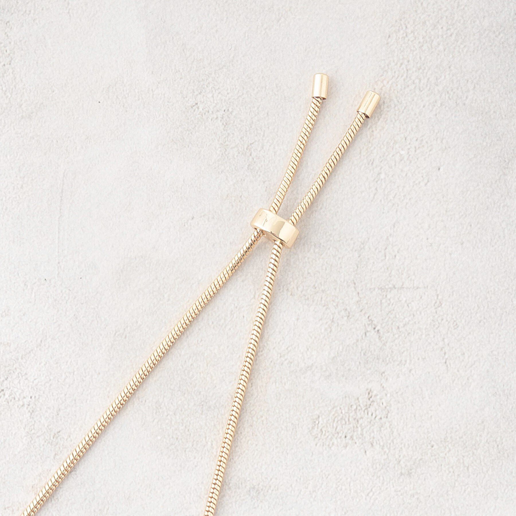 OPAQUE.CLIP「メタルスライドネックレス」|ネックレス|