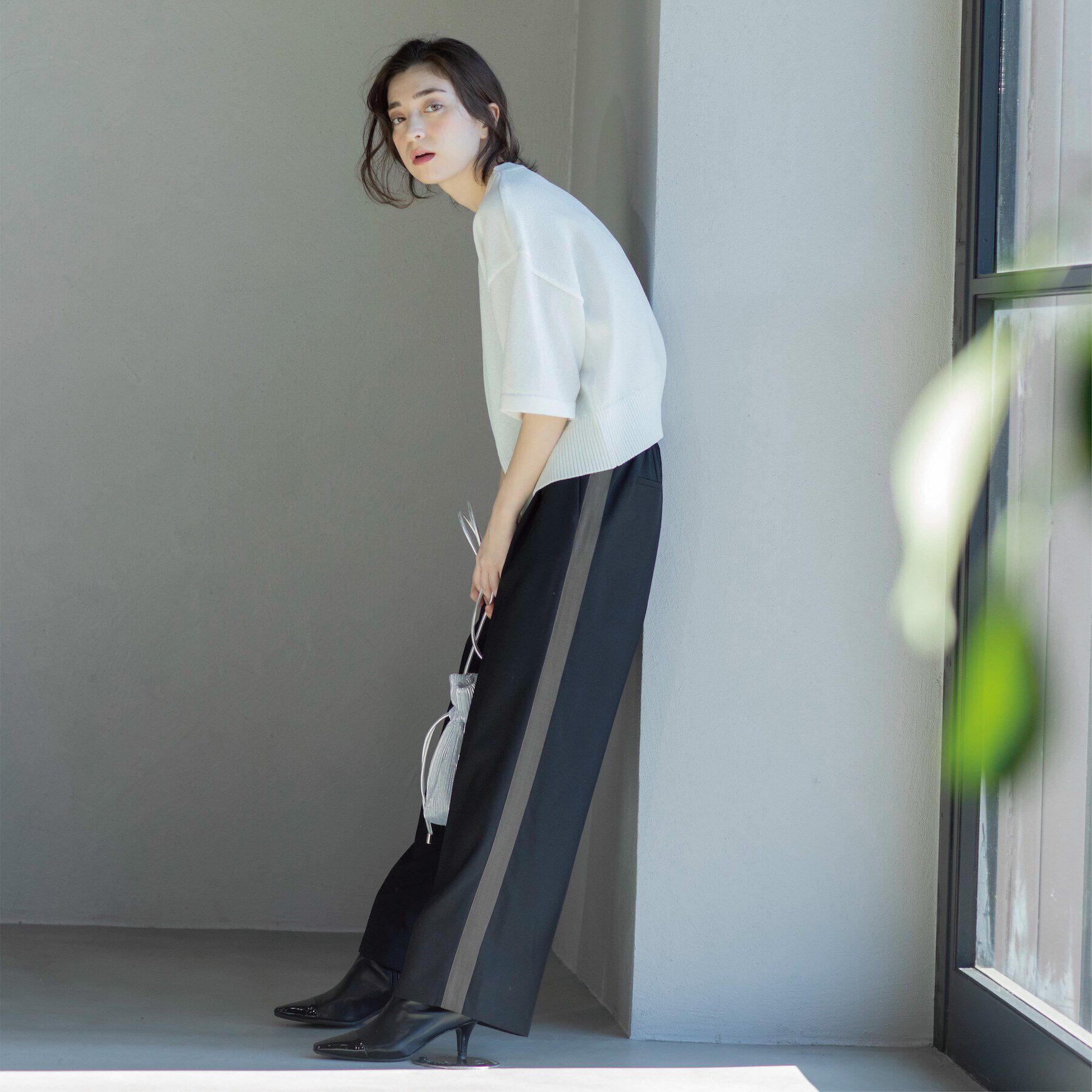 OPAQUE.CLIP「サイドラインパンツ」|その他|