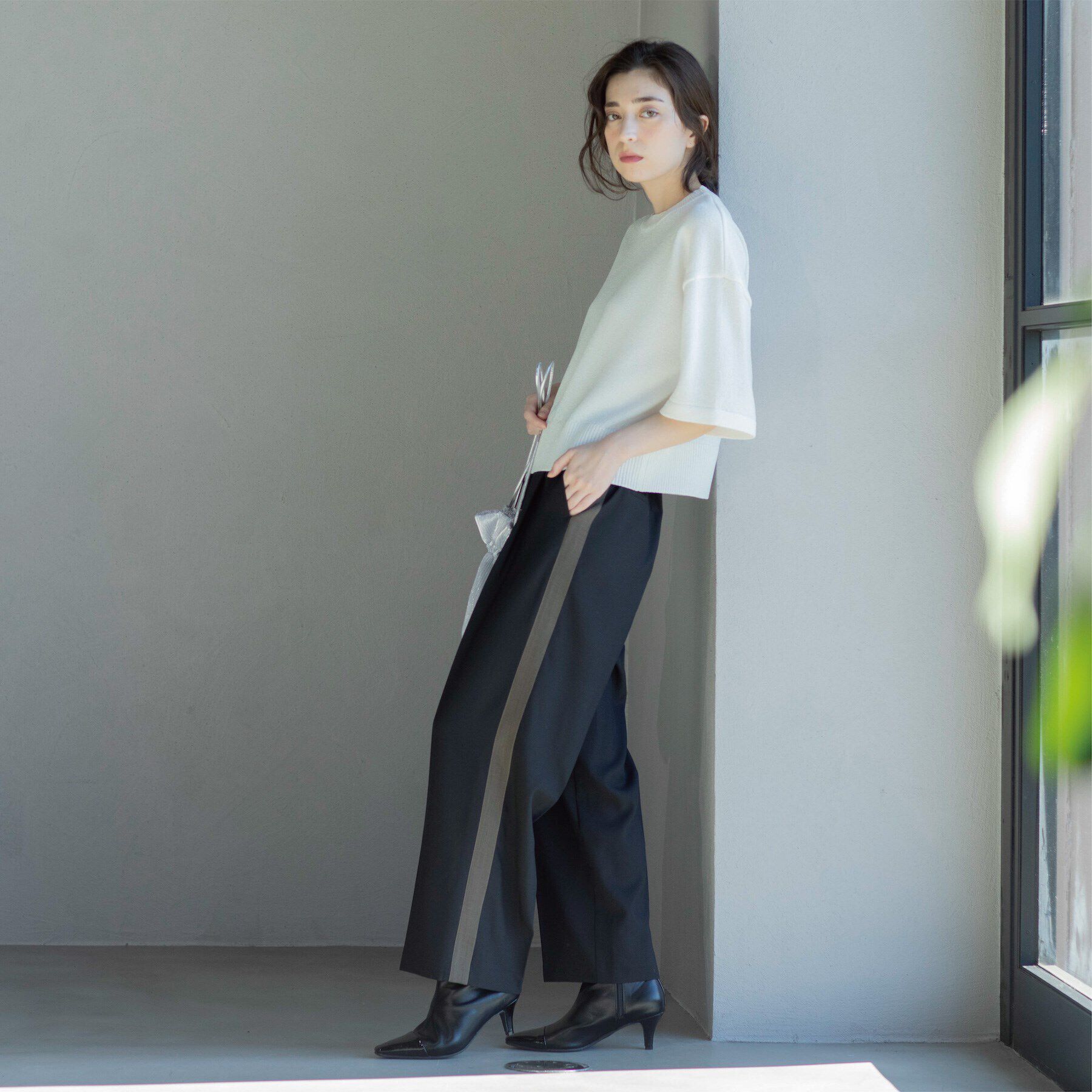 OPAQUE.CLIP「サイドラインパンツ」|その他|