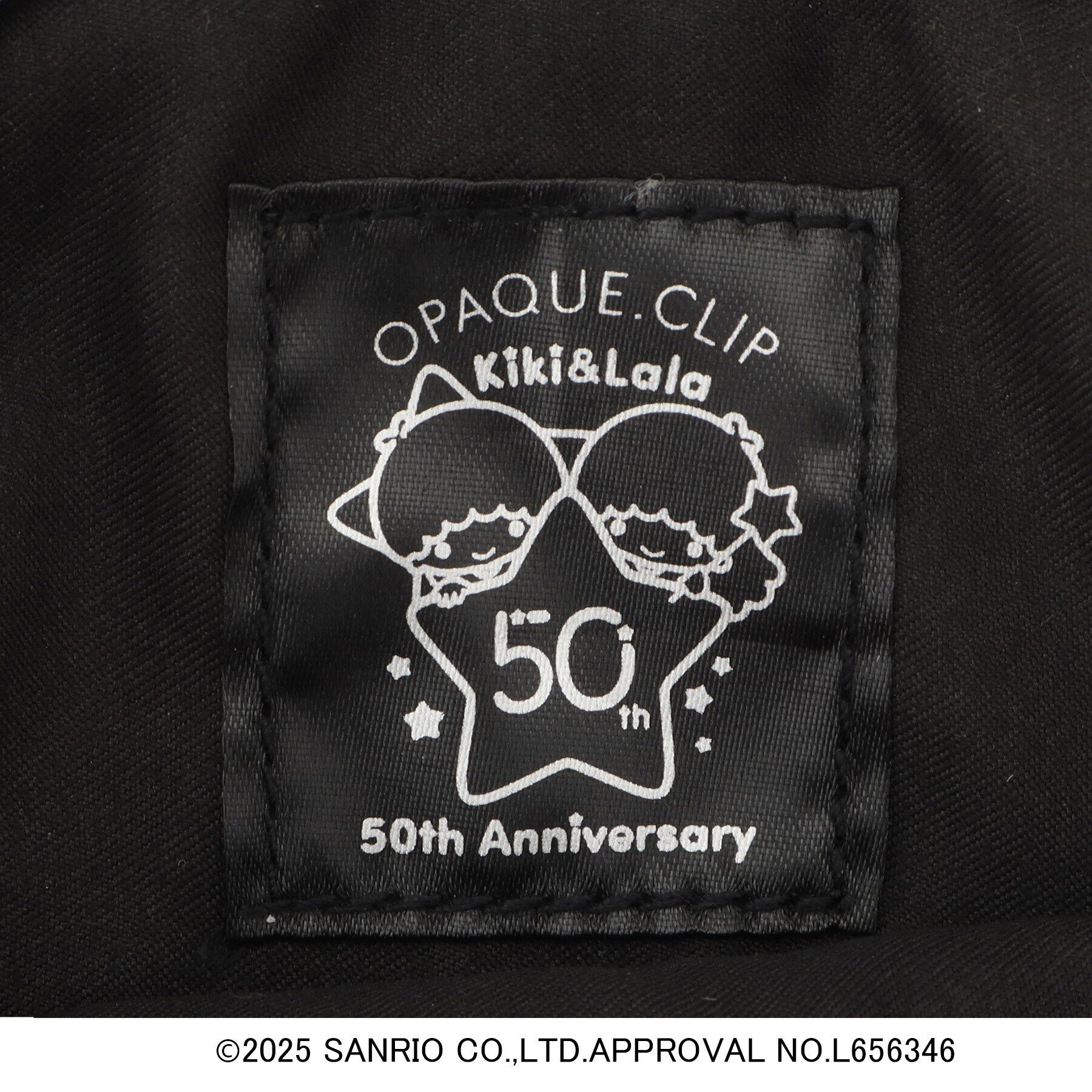 OPAQUE.CLIP「【リトルツインスターズコラボ】キキ＆ララ キキフェイス型フラットポーチ」|ポーチ|