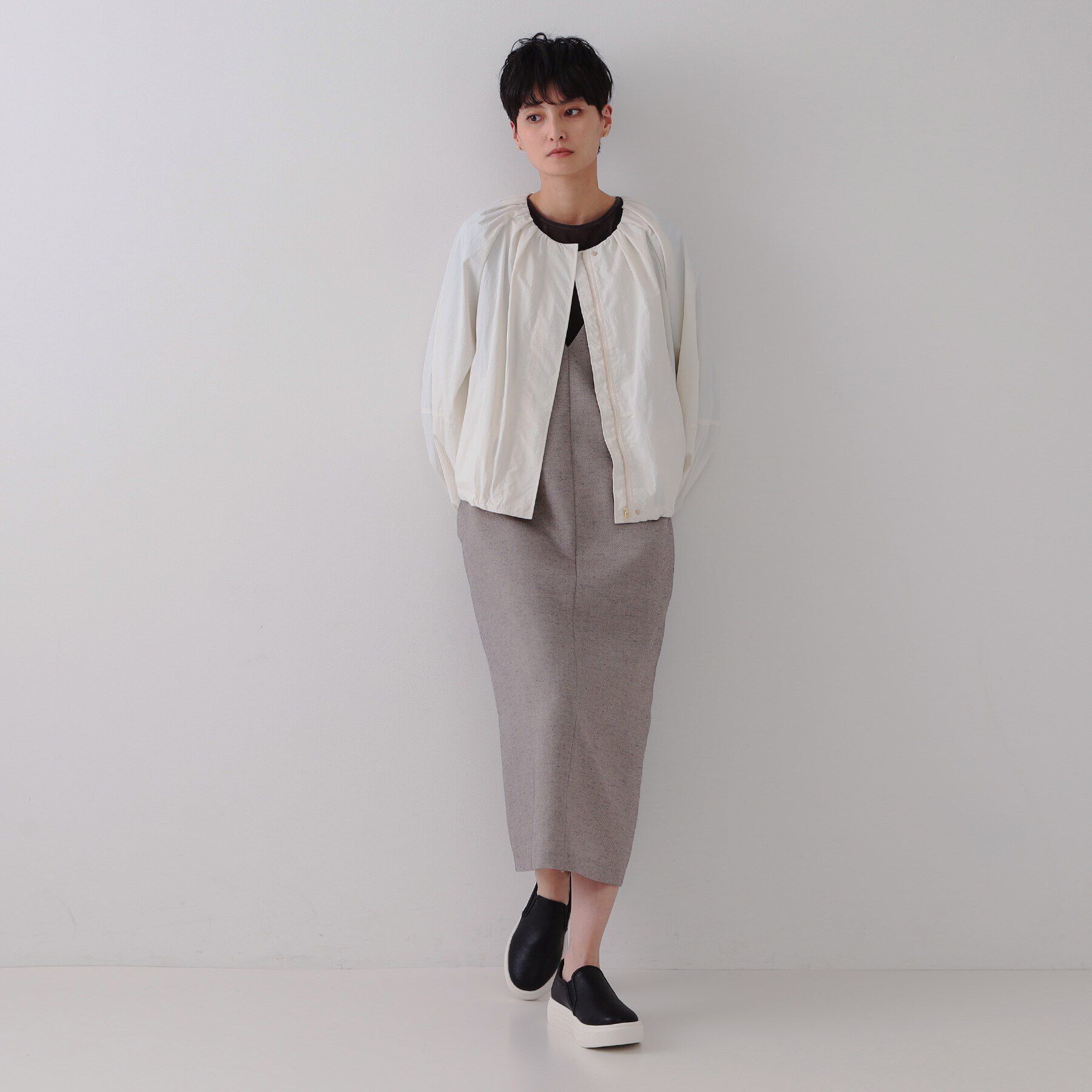 OPAQUE.CLIP「【軽量】厚底ラメスリッポン」|その他|