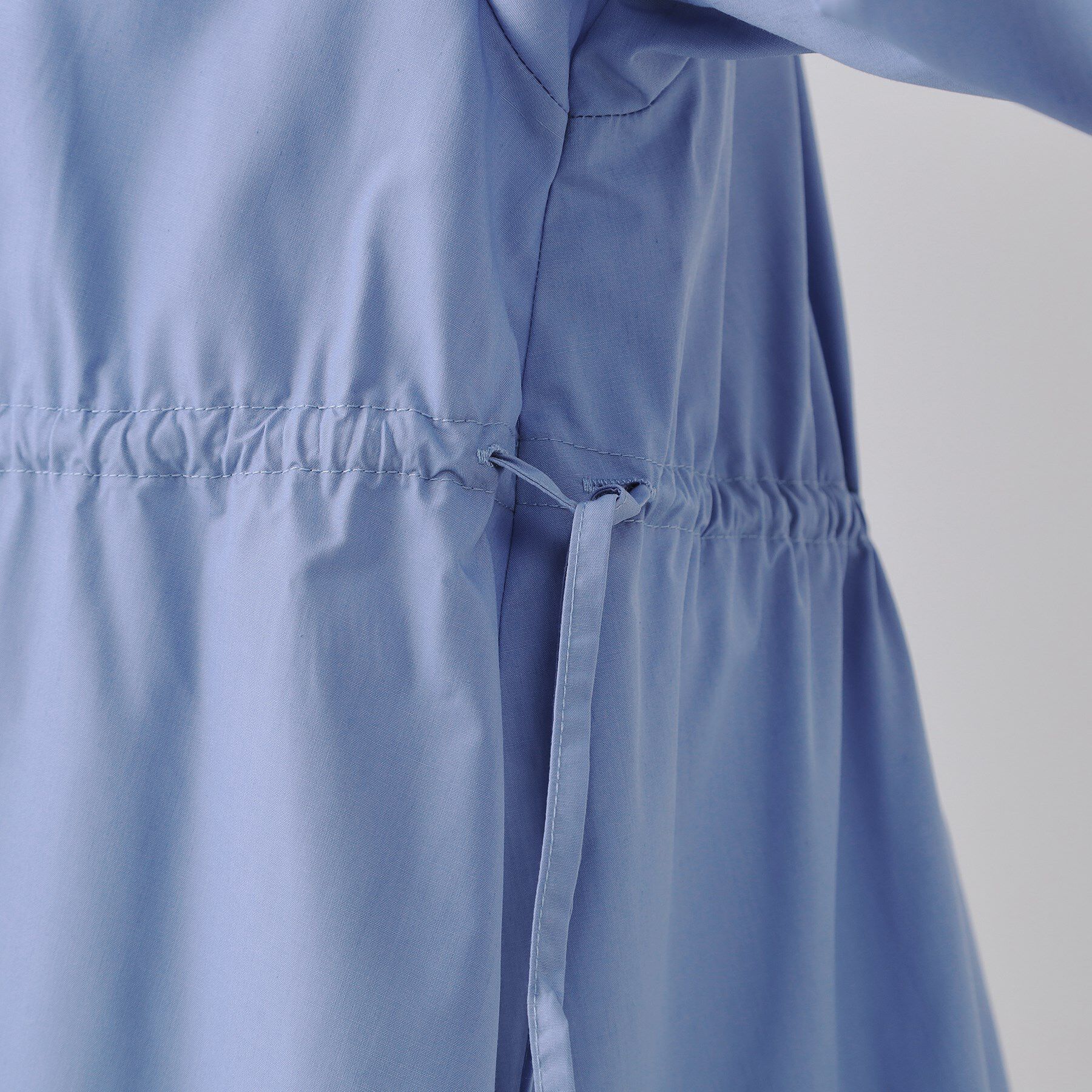 OPAQUE.CLIP「ウエストリボンペプラムシャツ【洗濯機洗い可】」|シャツ・ブラウス|