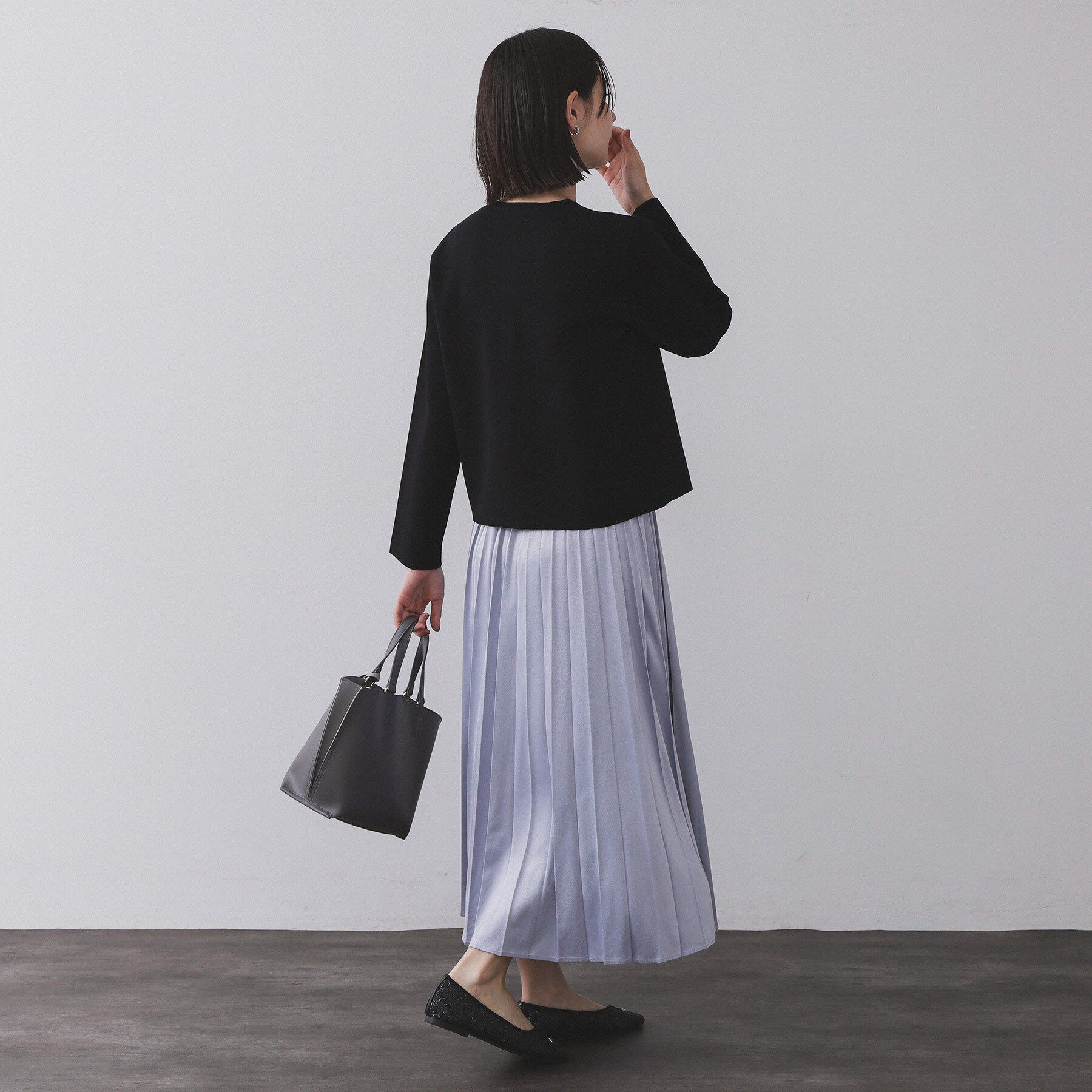 OPAQUE.CLIP「スナップボタンニットカーディガン【UVケア/洗濯機OK】《6col/S～LL》」|カーディガン|