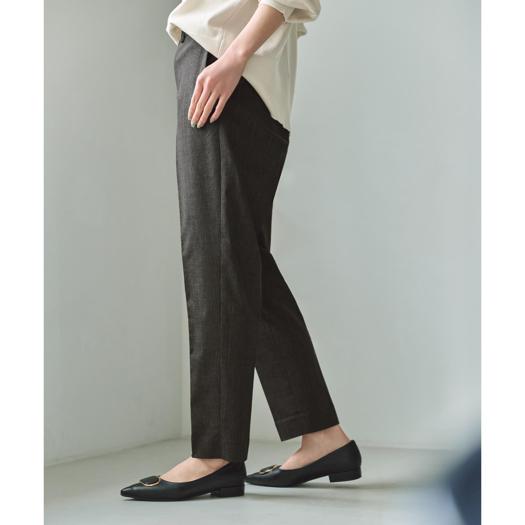 OPAQUE.CLIP「《SS-LLサイズ》ハイストレッチイージースティックパンツ【洗濯機洗い可】」|その他|