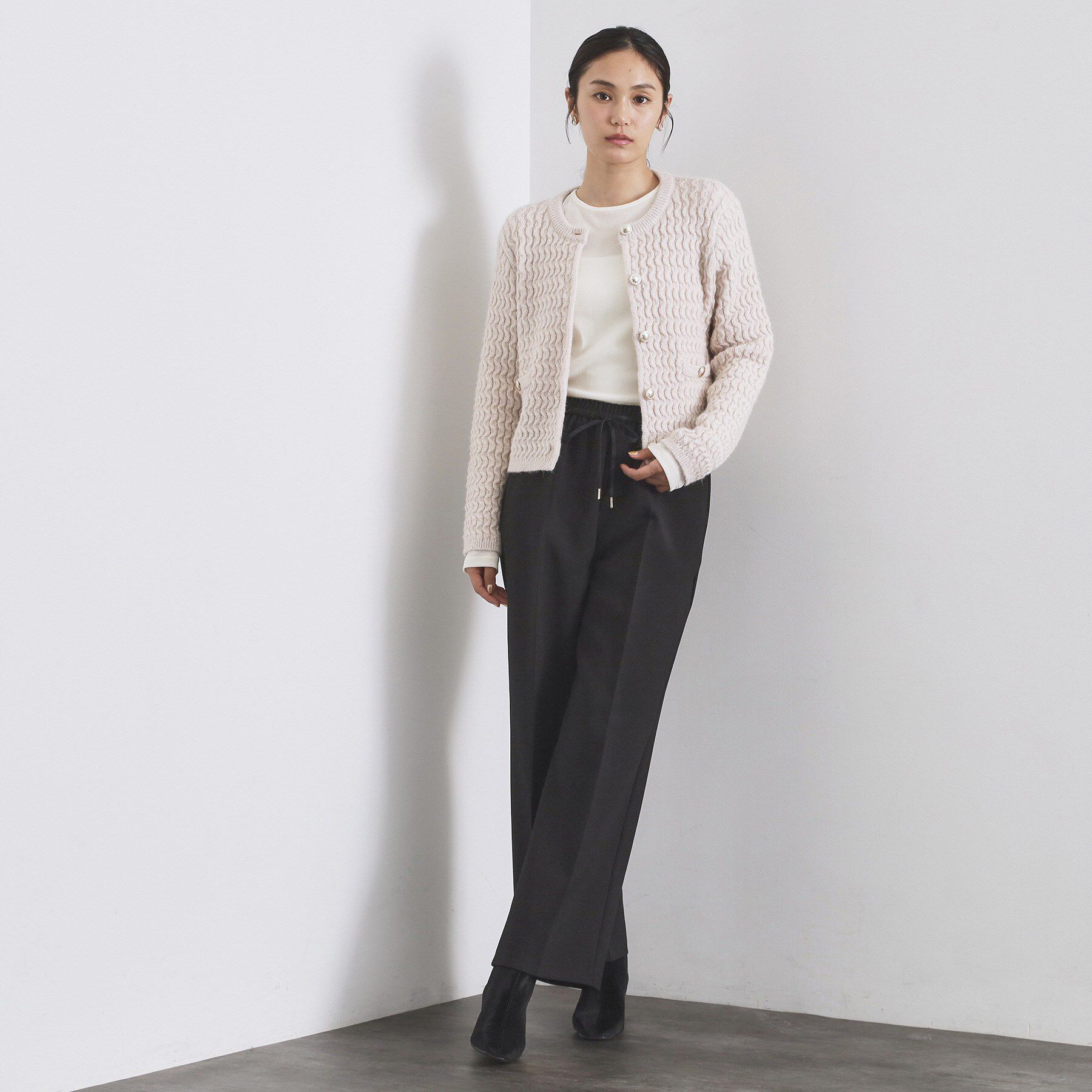 OPAQUE.CLIP「イージーワイドパンツ【洗濯機OK】」|その他|