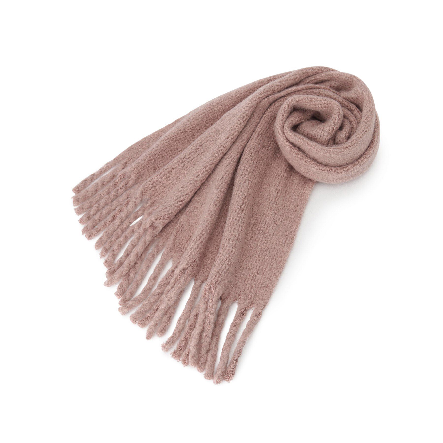 Couture broach「太フリンジラッセルマフラー」|ストール|