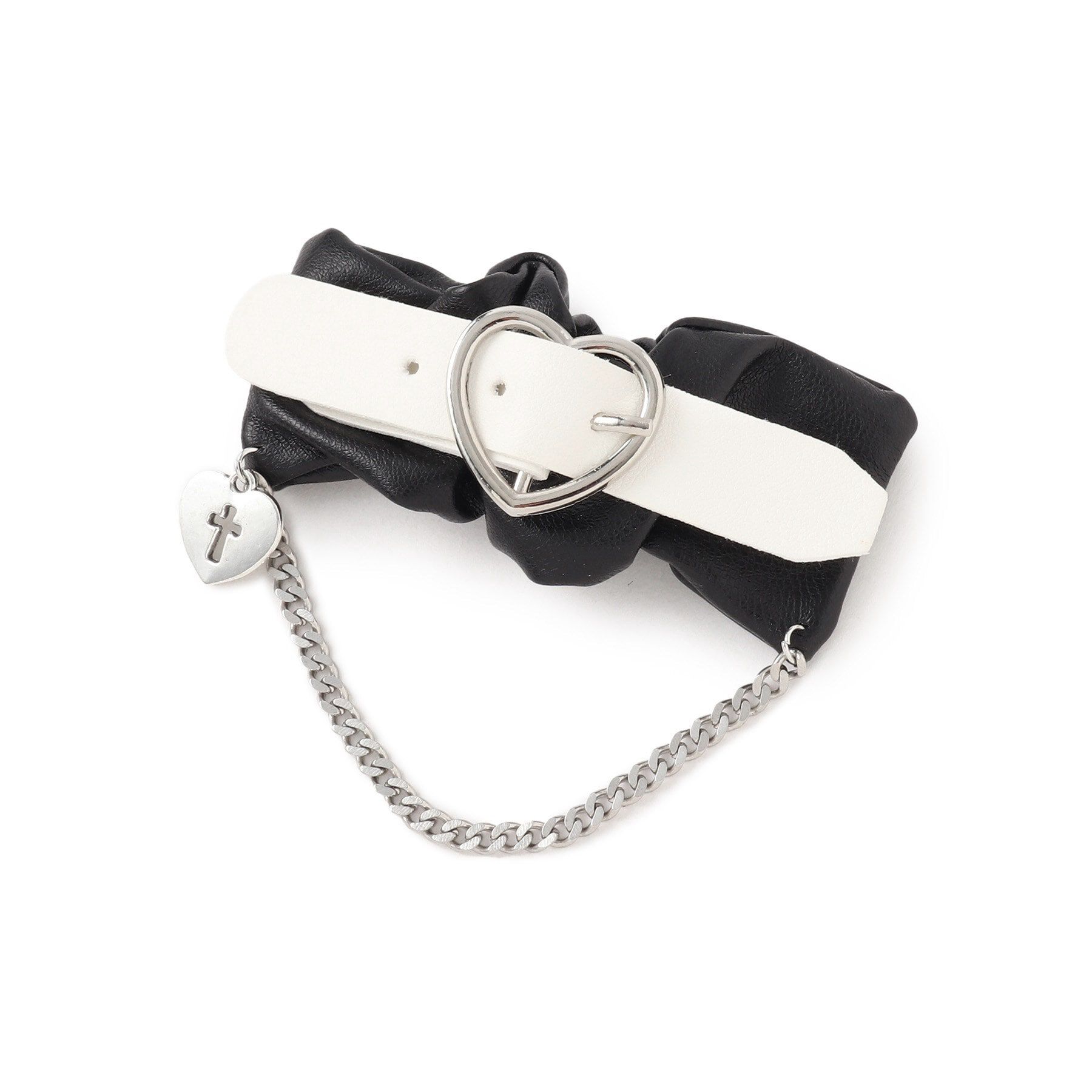 PINK-latte「チョーカー風ヘアクリップ」|その他|ブラック(119)