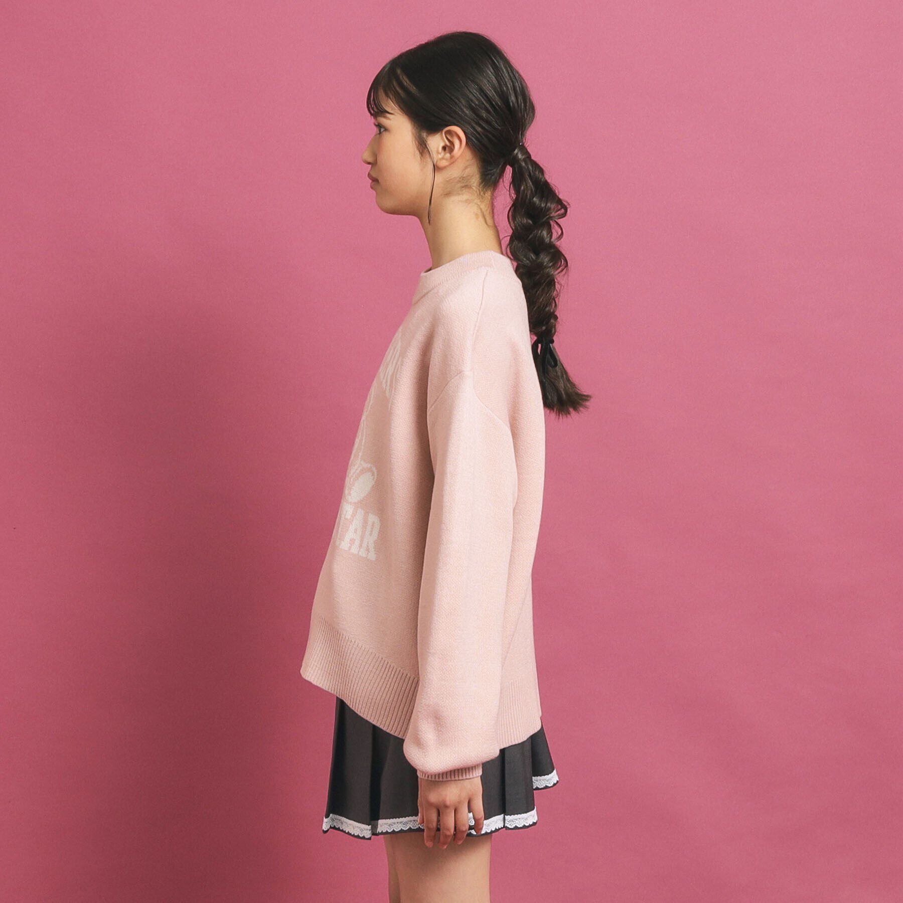 PINK-latte「【トレンド部発】かわいさ盛れる クマロゴニット」|ニット・セーター|