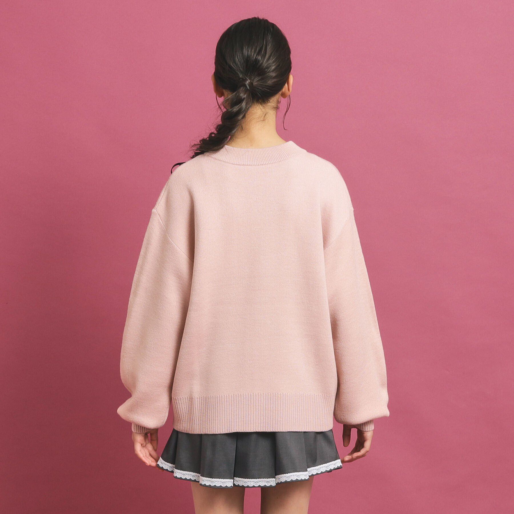 PINK-latte「【トレンド部発】かわいさ盛れる クマロゴニット」|ニット・セーター|