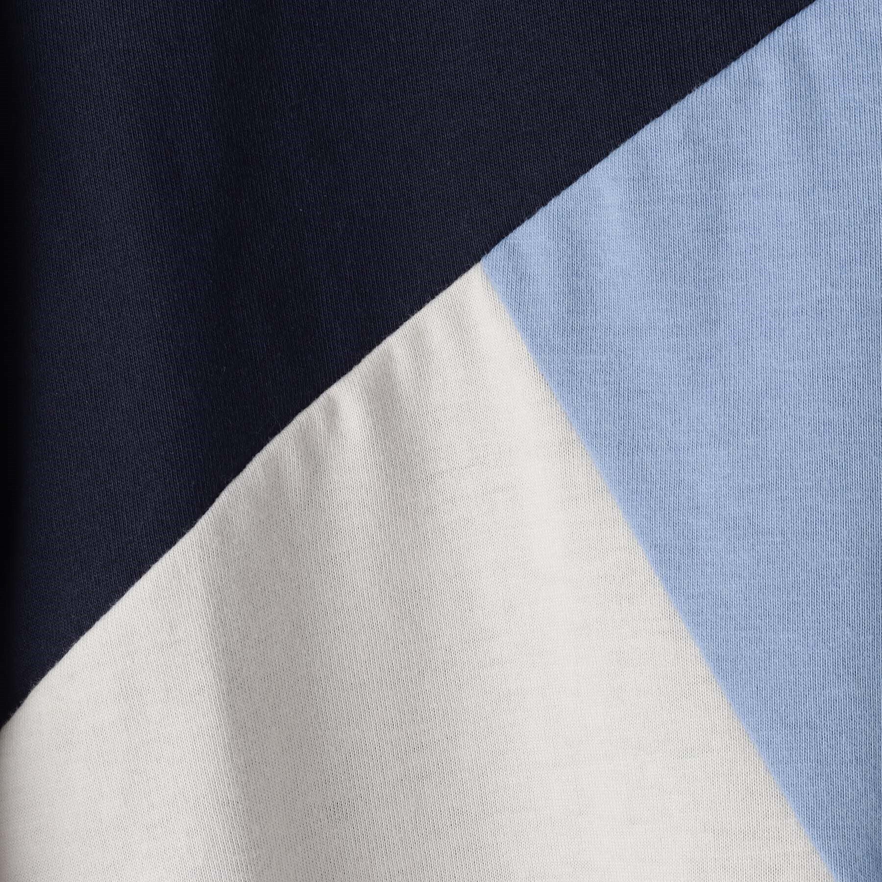 THE SHOP TK「【100-150】斜めブロッキング長袖Tシャツ/洗濯機OK」|Tシャツ・カットソー|