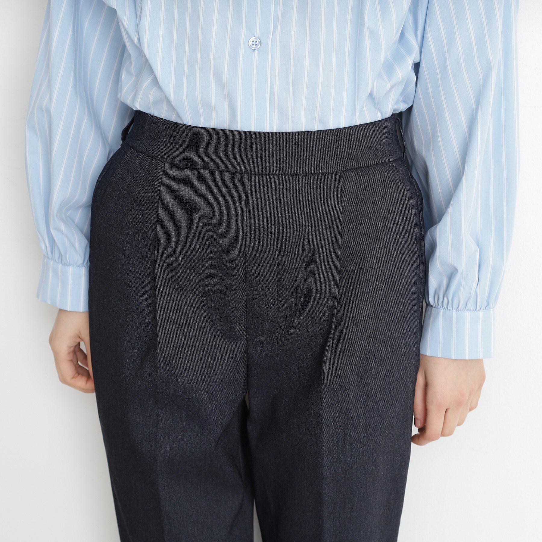 THE SHOP TK「ハイパーストレッチテーパードパンツ【洗える】」|その他|