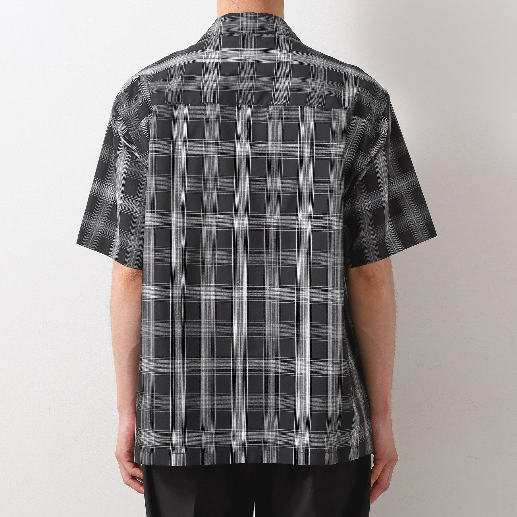 THE SHOP TK「オンブレチェック半袖シャツ 洗濯機OK」|シャツ・ブラウス|