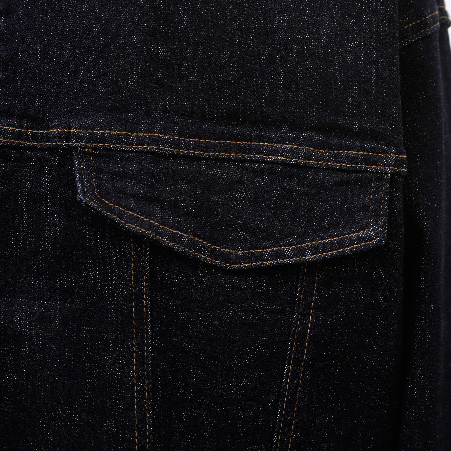 THE SHOP TK「オーガニックコットンデニムブルゾン 【セットアップ可】」|デニムジャケット|