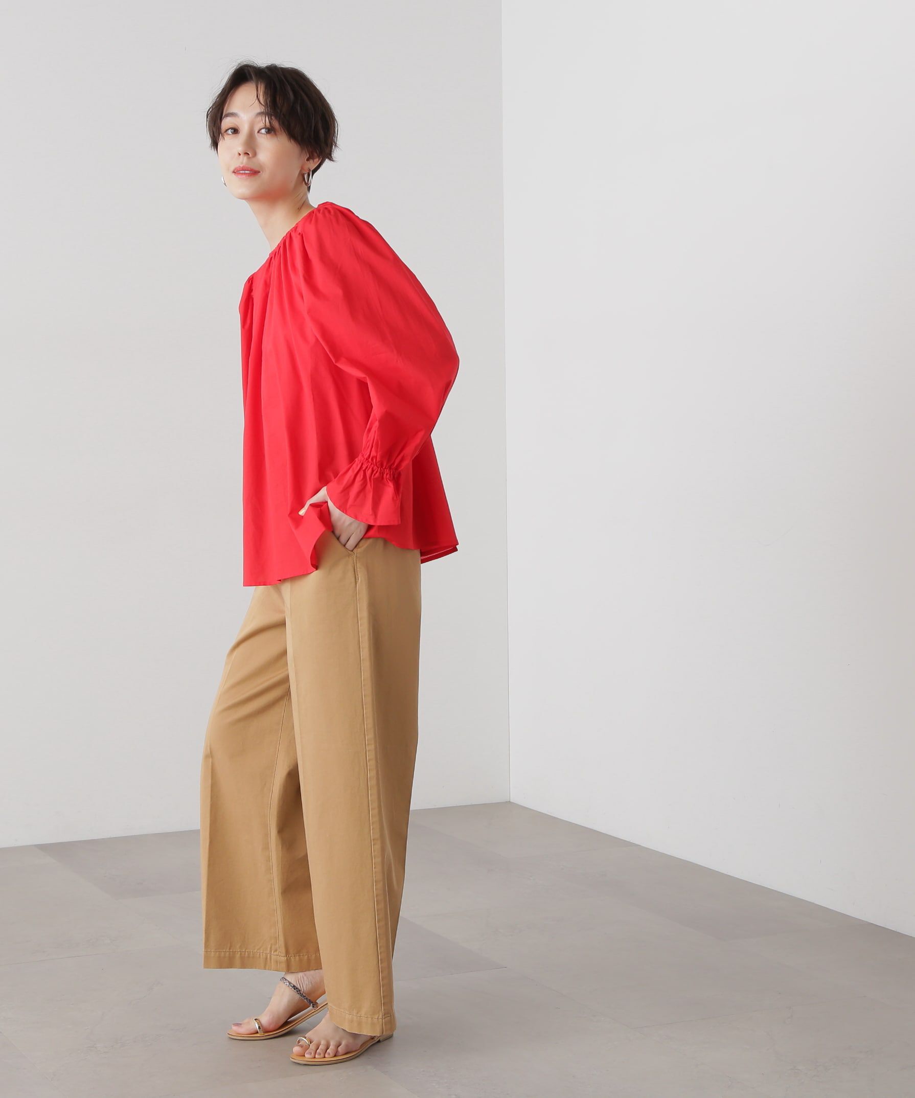  「センタープレススラックスパンツ《S Size Line》」|その他|