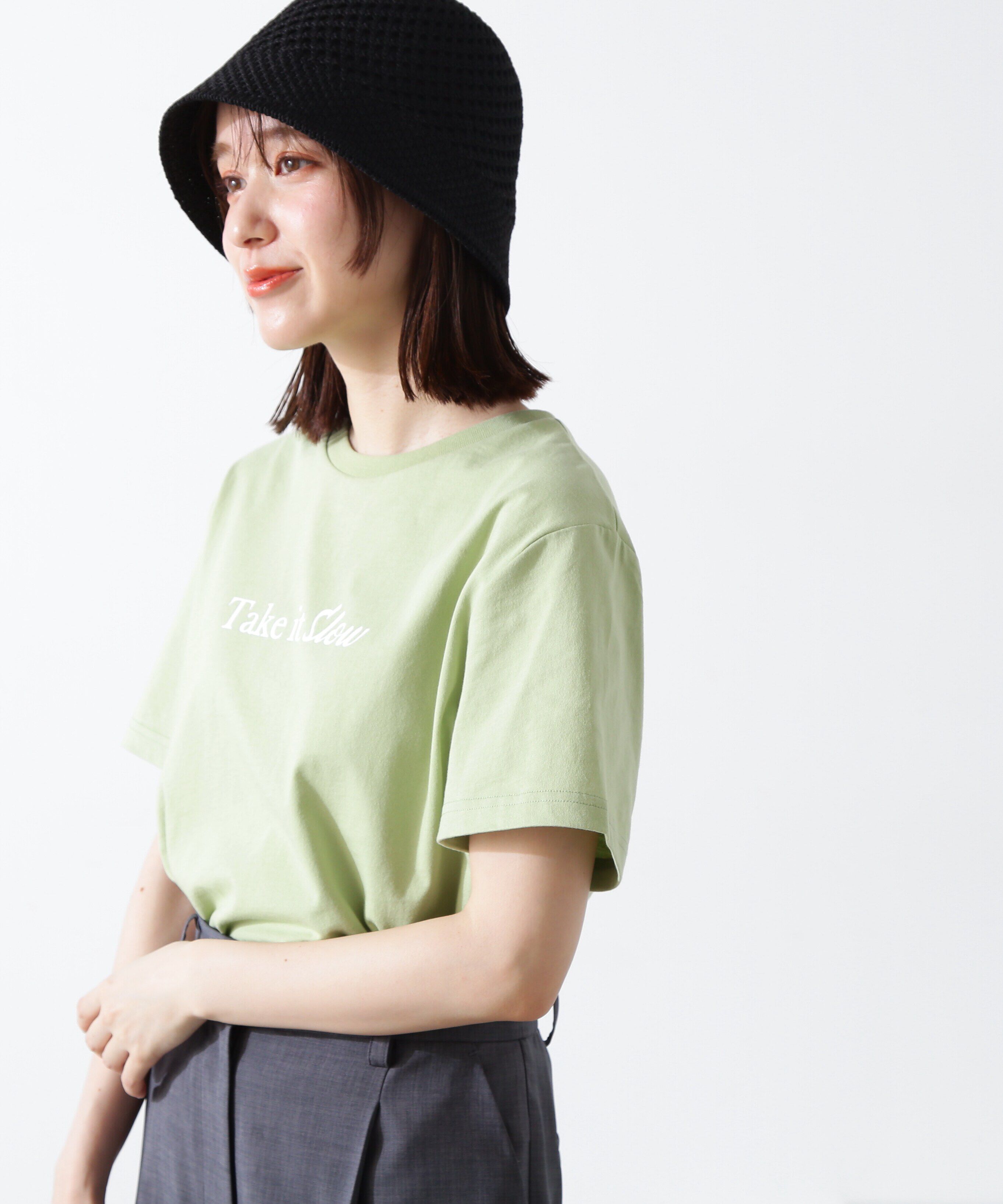  「タイポグラフィデザインロゴＴ」|Tシャツ・カットソー|