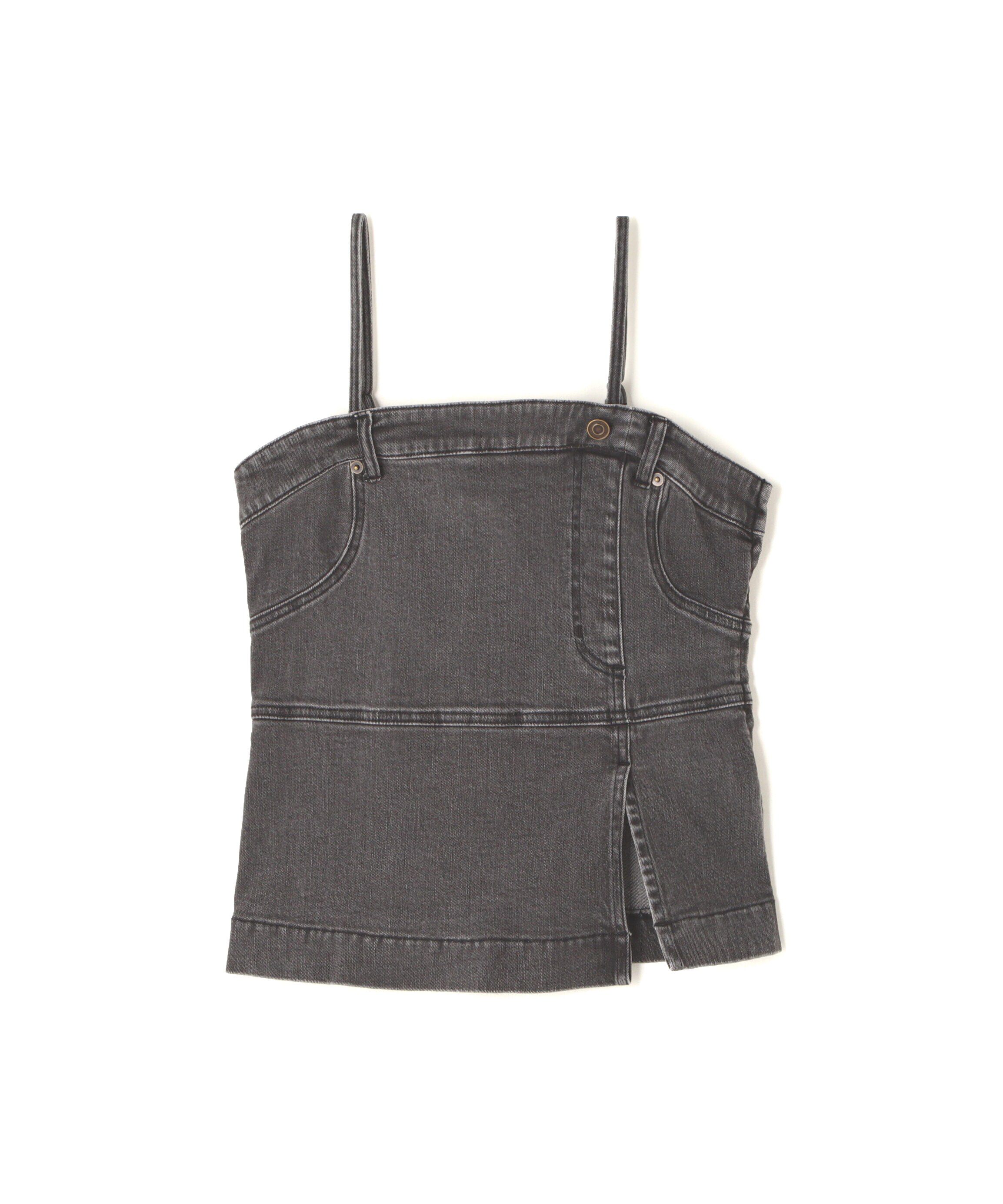  「デニムベアビスチェ」|シャツ・ブラウス|