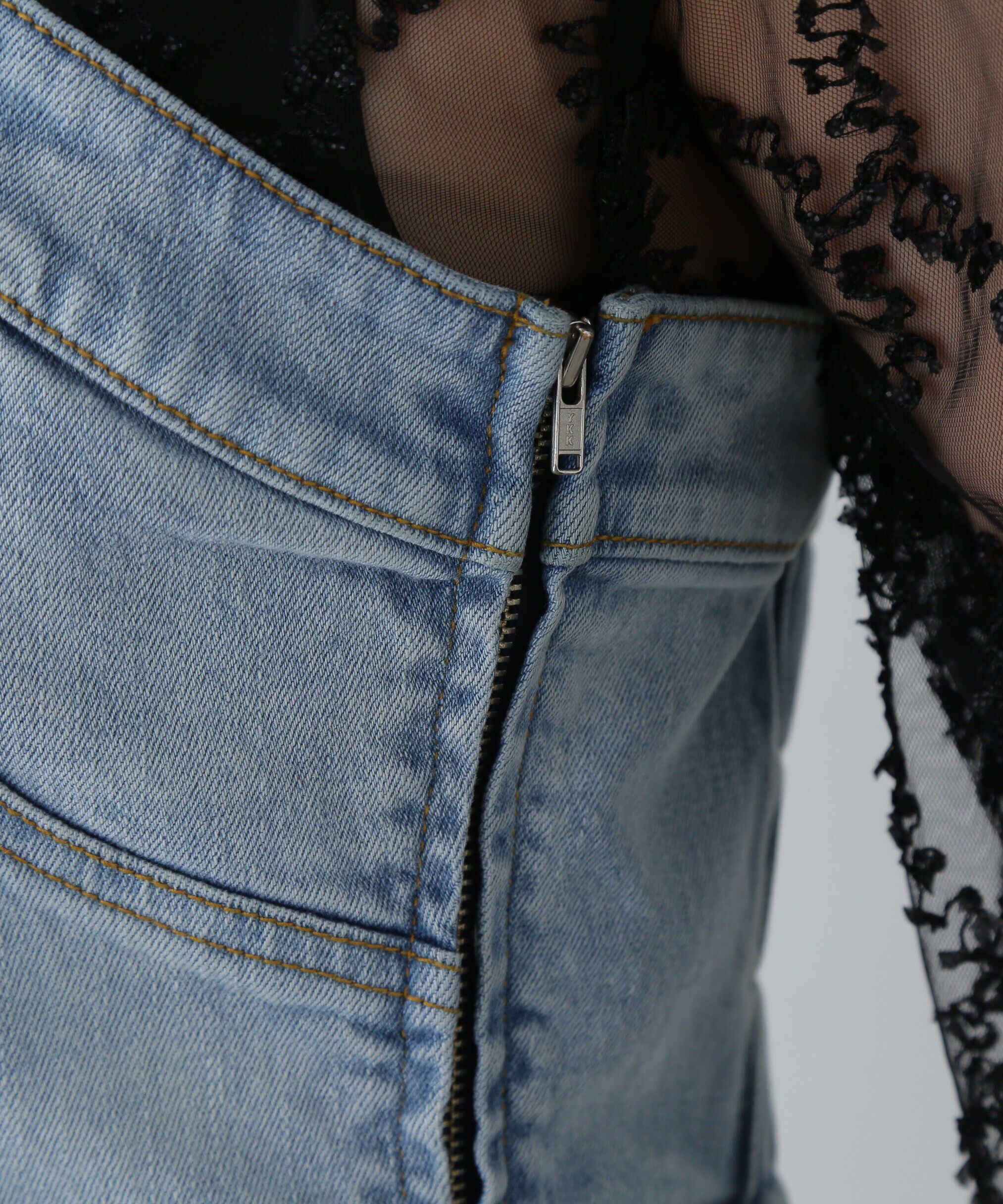  「デニムベアビスチェ」|シャツ・ブラウス|