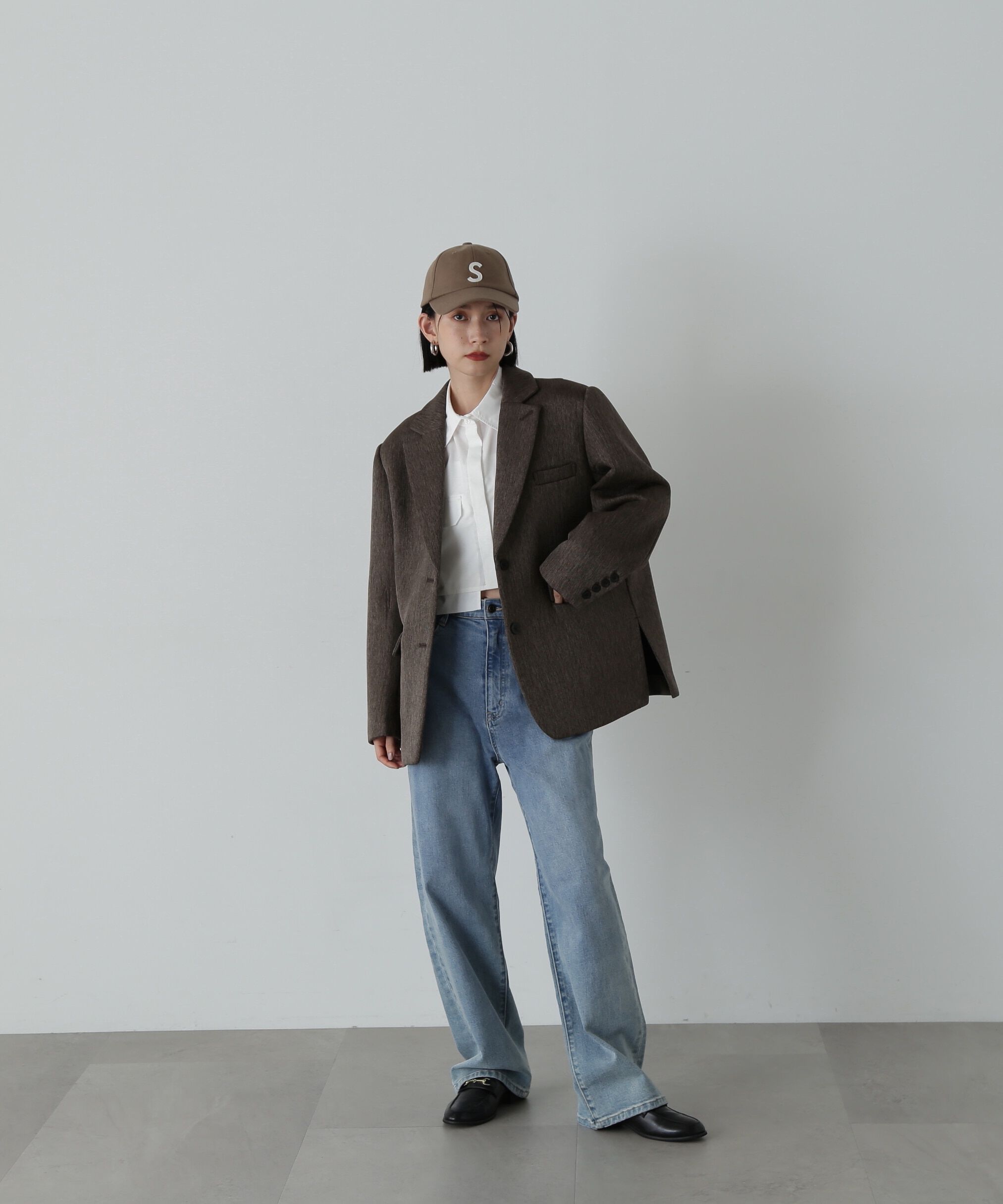  「ツイードボンディングジャケット」|ブルゾン・スタジャン|