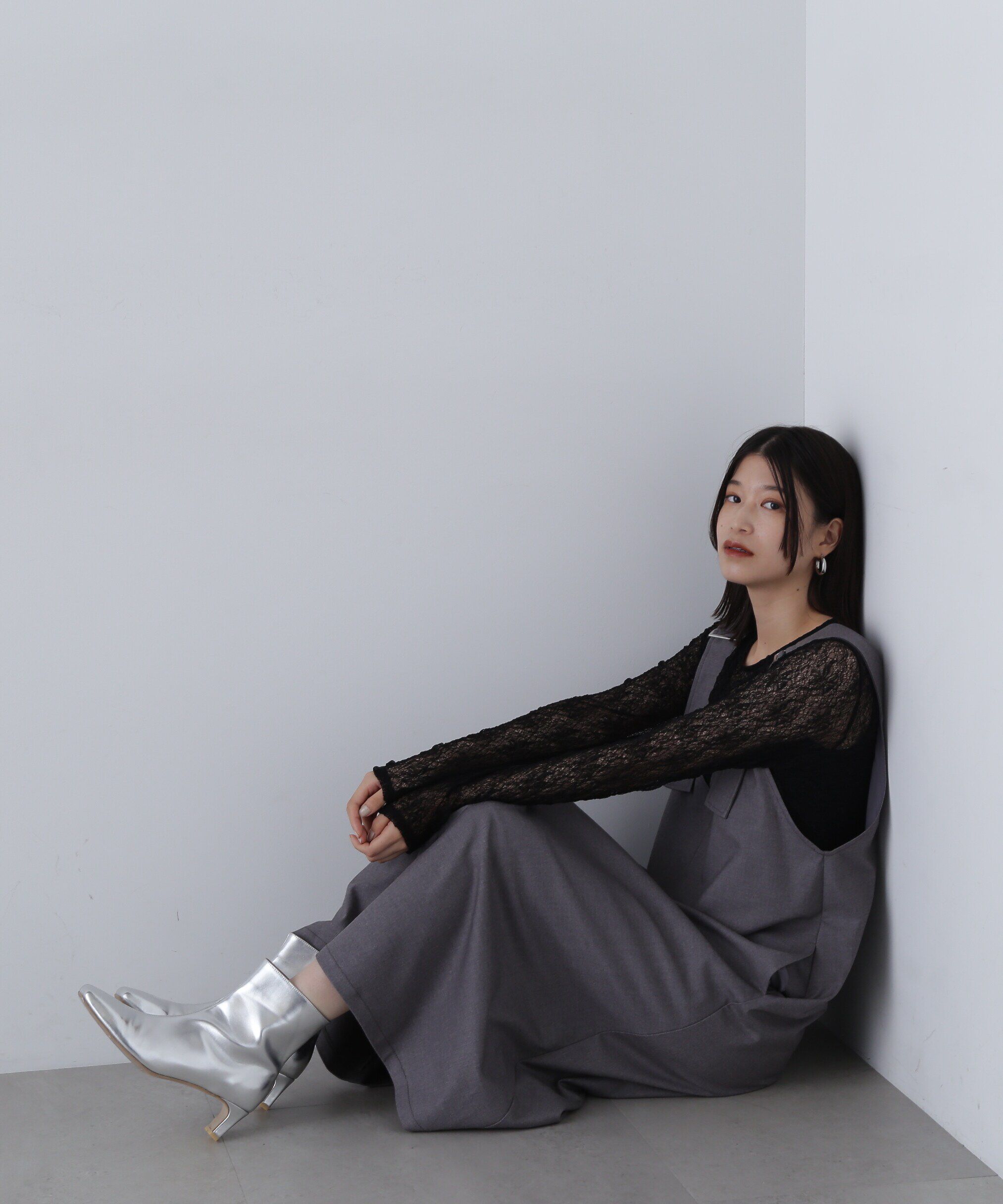  「シアーフラワーカットソー」|Tシャツ・カットソー|